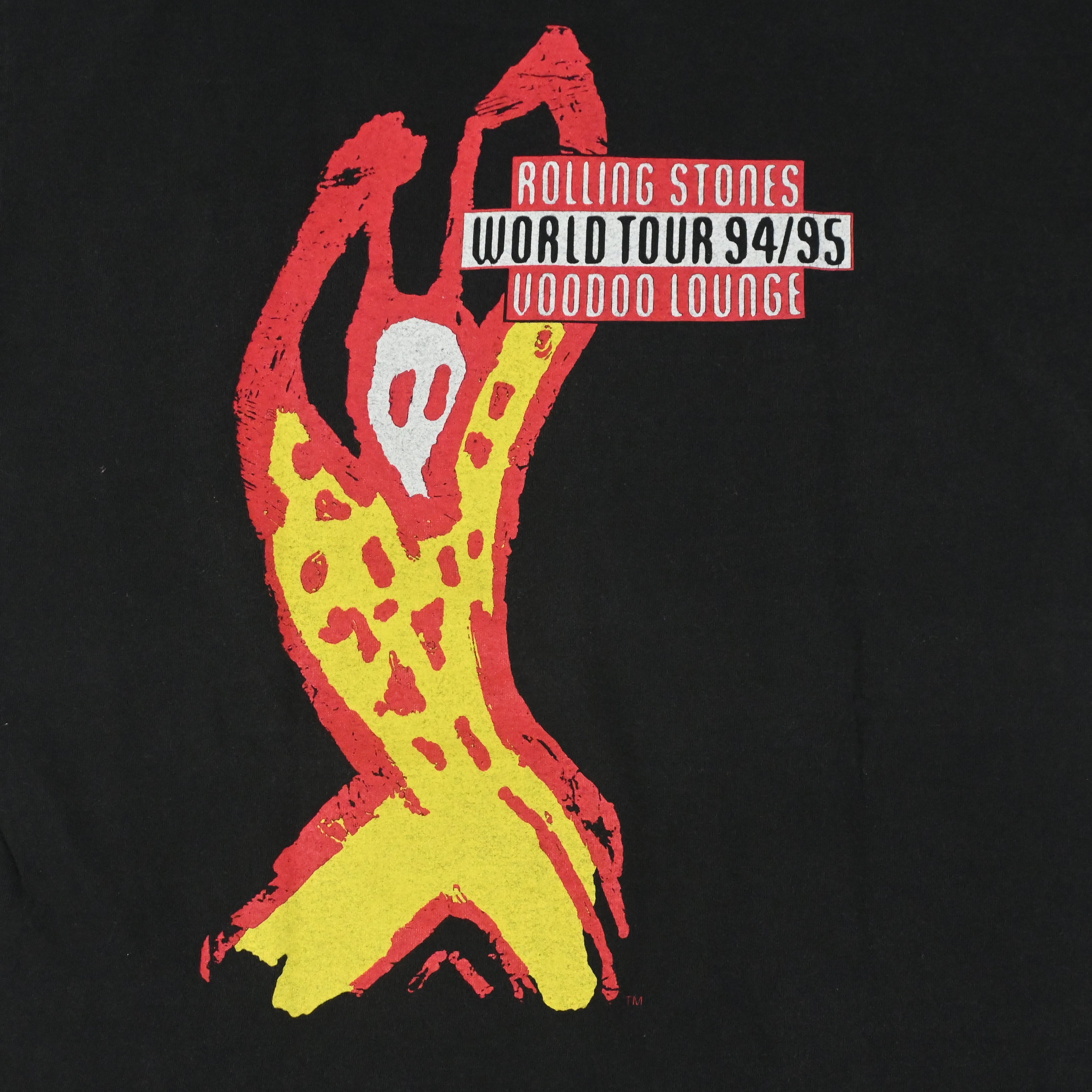 94© ROLLING STONES VOODOO LOUNGE TOUR T-SHIRT SIZE LARGE