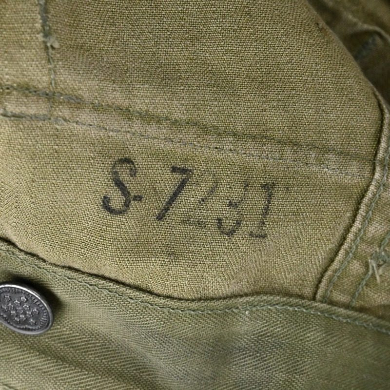 40's US ARMY M-43 HBT TROUSERS W32 L33