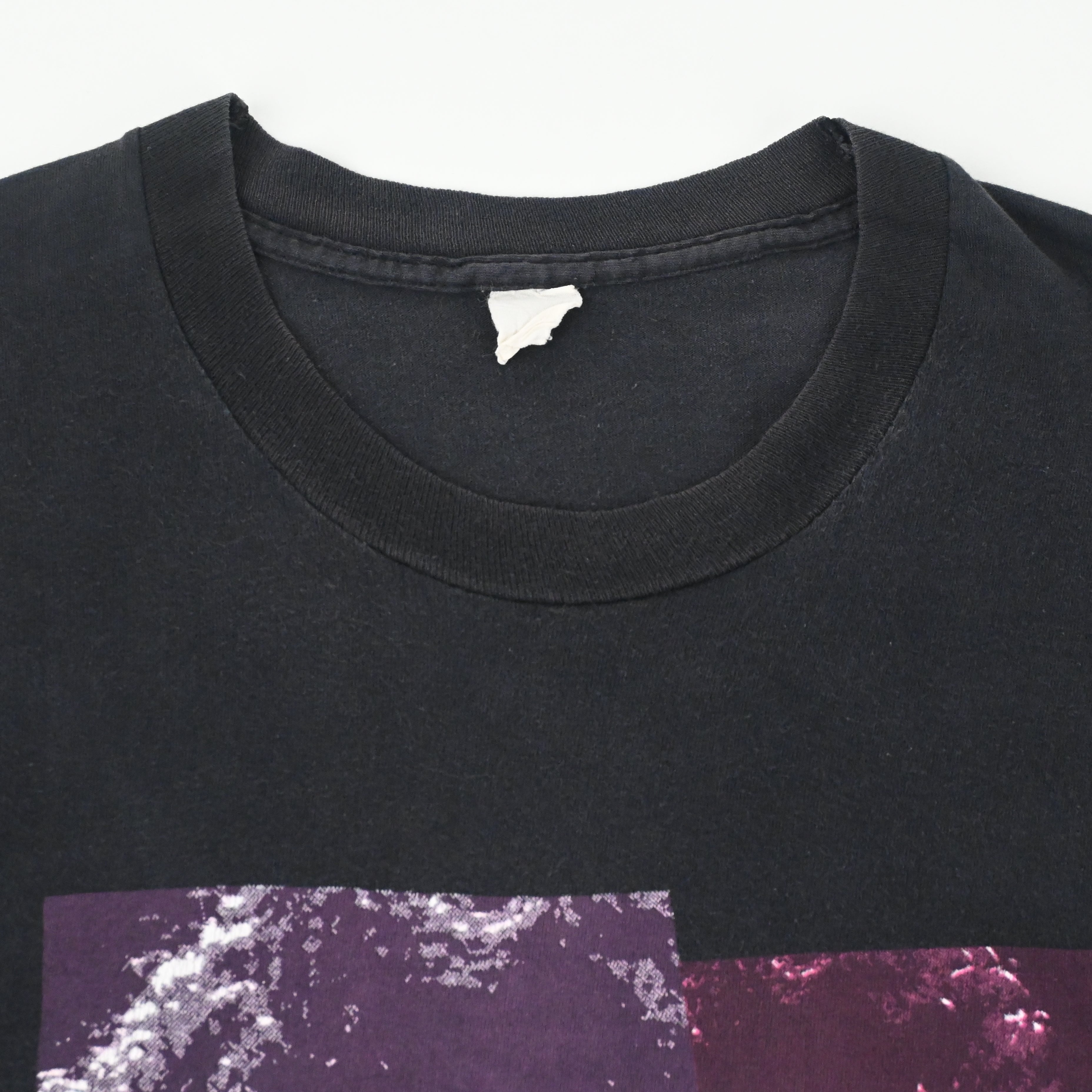 88© BOB DYLAN "NEVER ENDING TOUR" PRINTED T-SHIRT SIZE LARGE