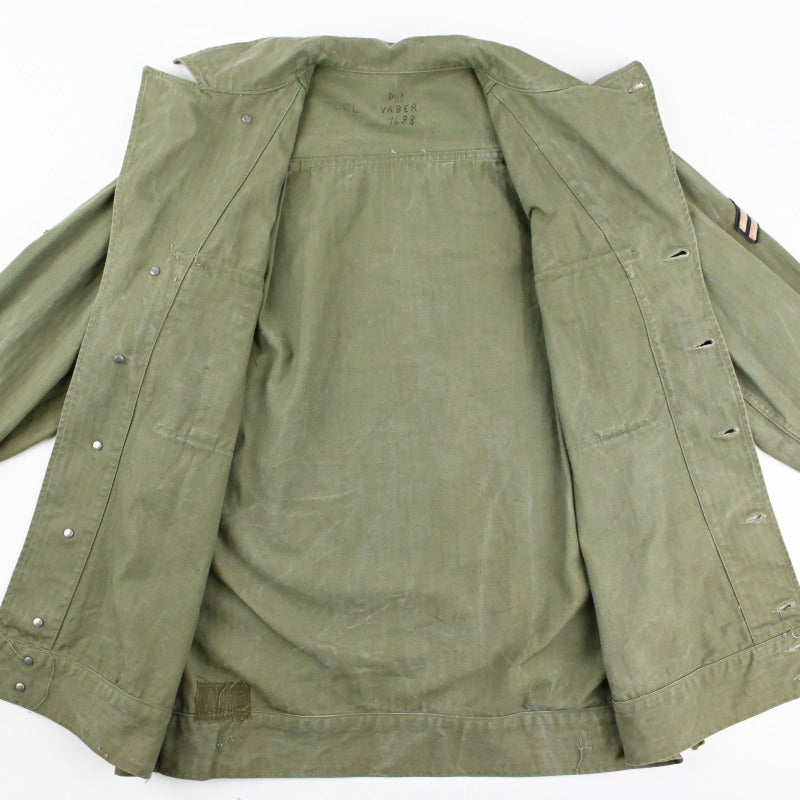 40's US ARMY M-41 UTILITY JACKET HBT SIZE 36