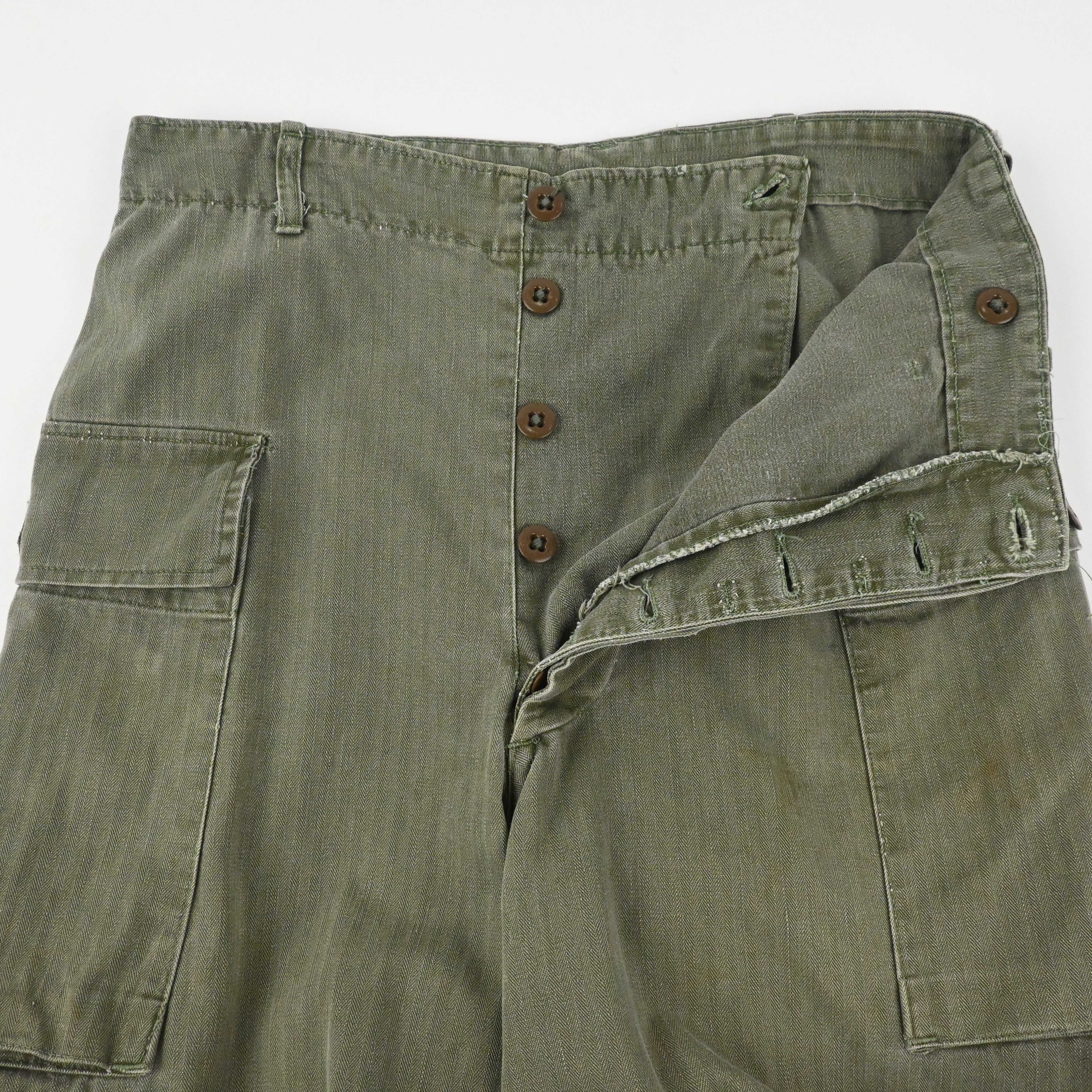 40's M-43 HBT TROUSERS W30 L31