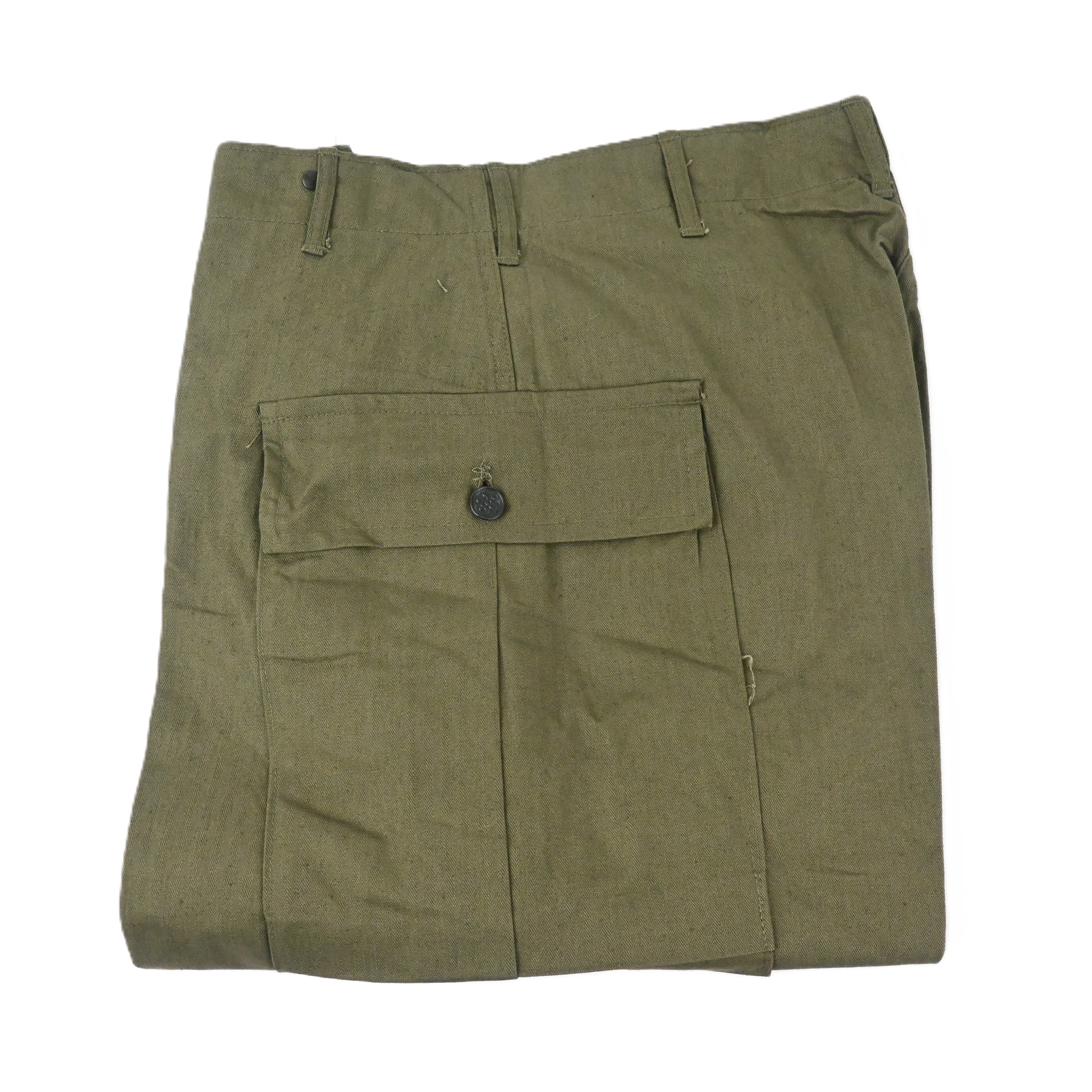 40's M-43 HBT UTILITY TROUSERS DEAD STOCK W34 L33