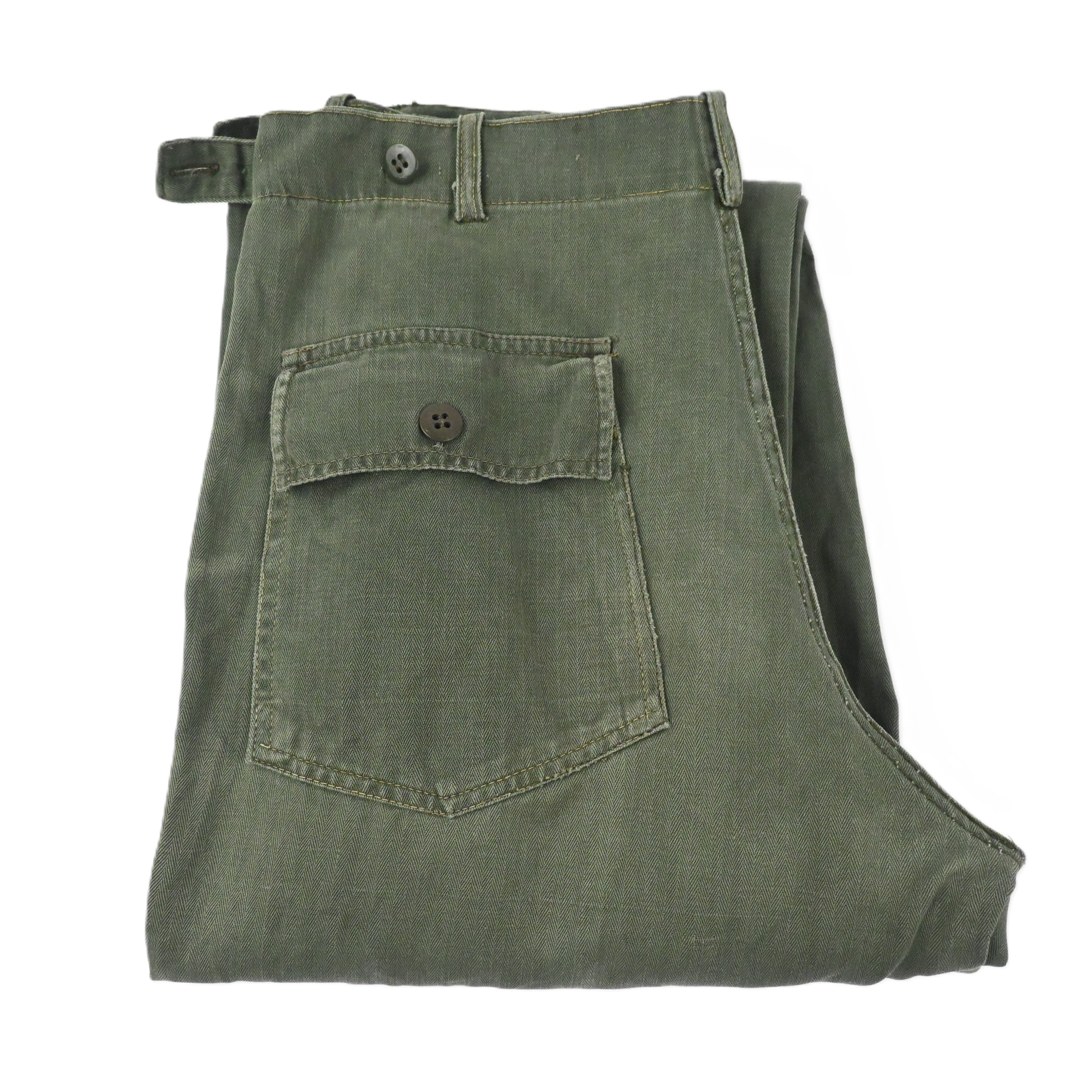 40's~ M-47 HBT TROUSERS SIZE W31 L28