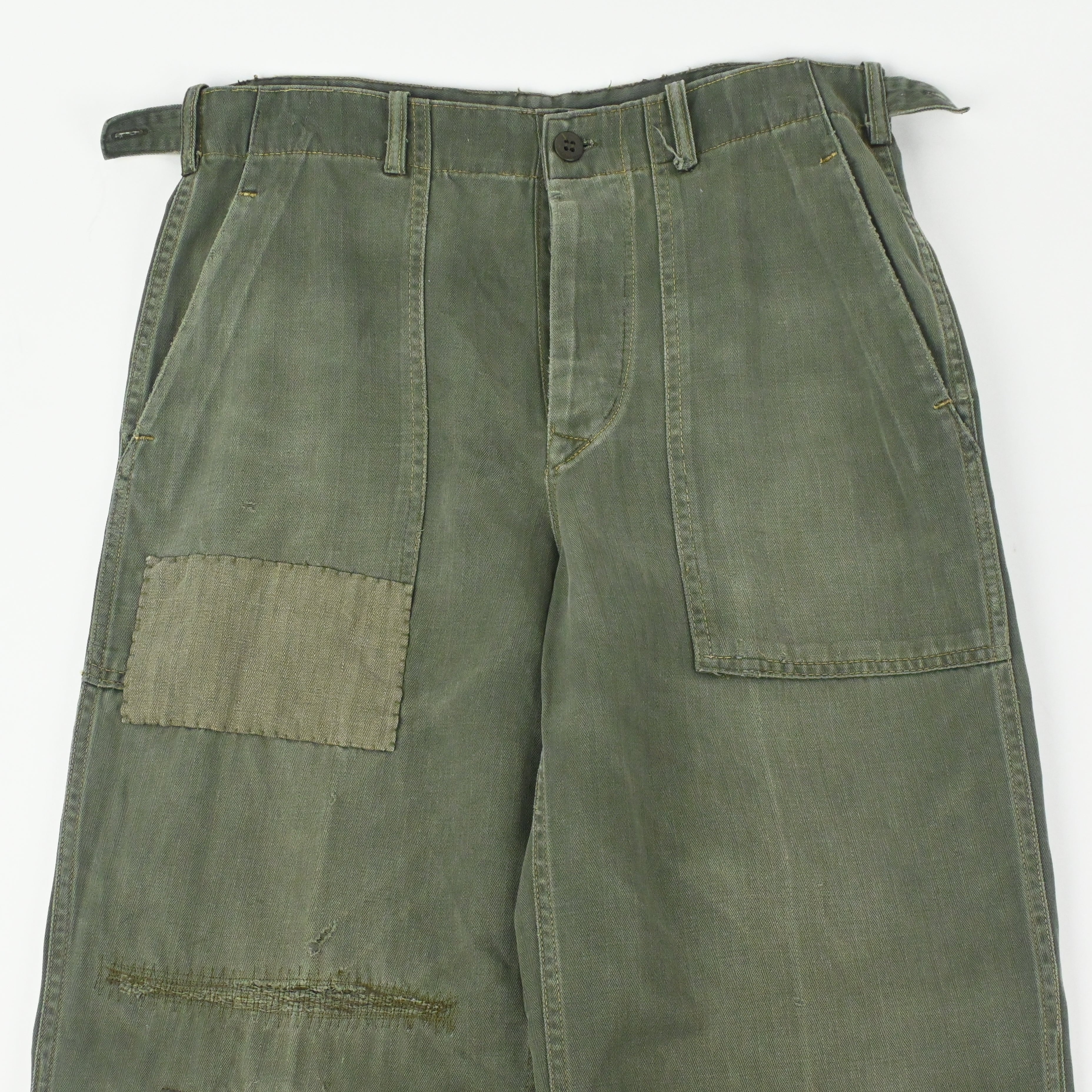 40's~ M-47 HBT TROUSERS SIZE W31 L28