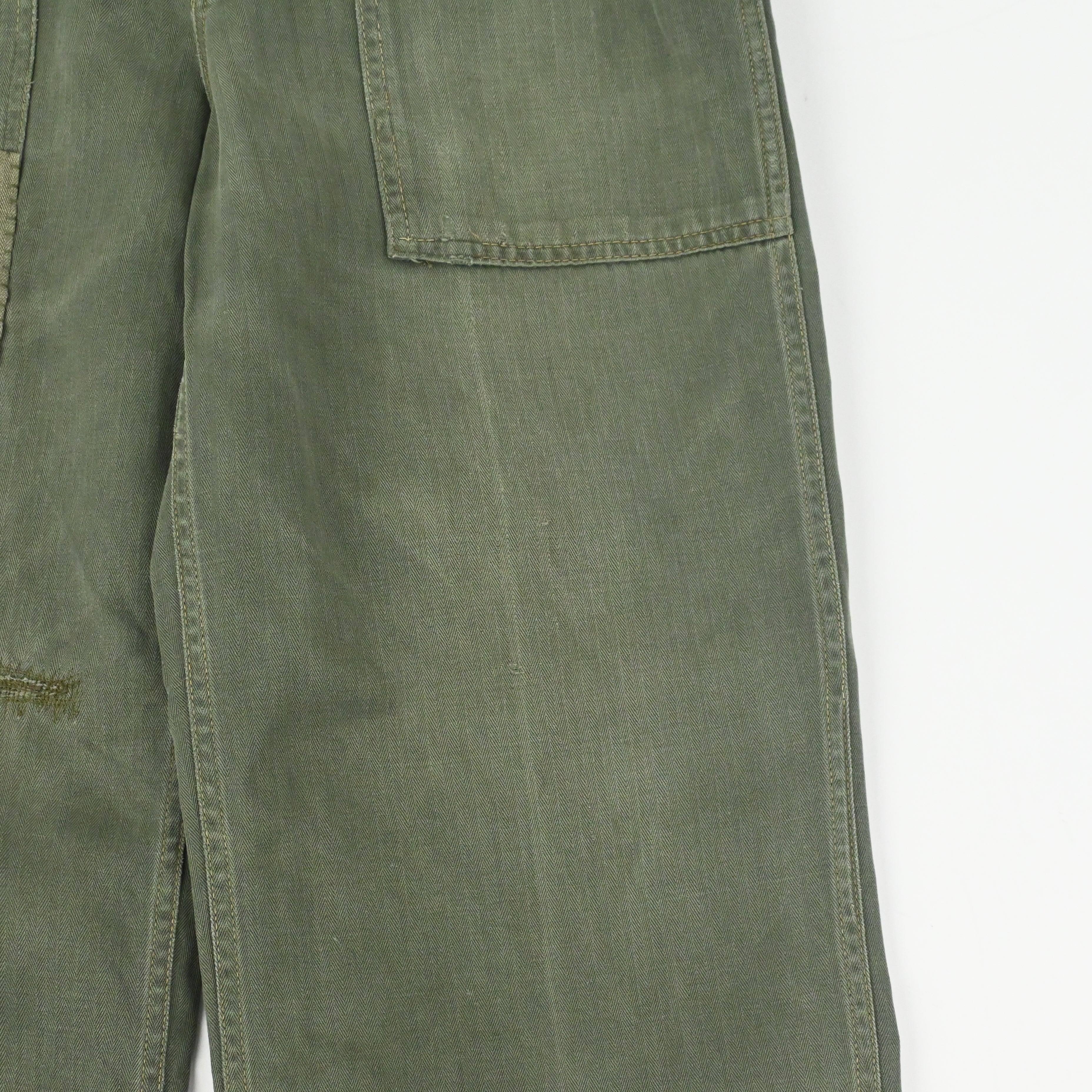 40's~ M-47 HBT TROUSERS SIZE W31 L28