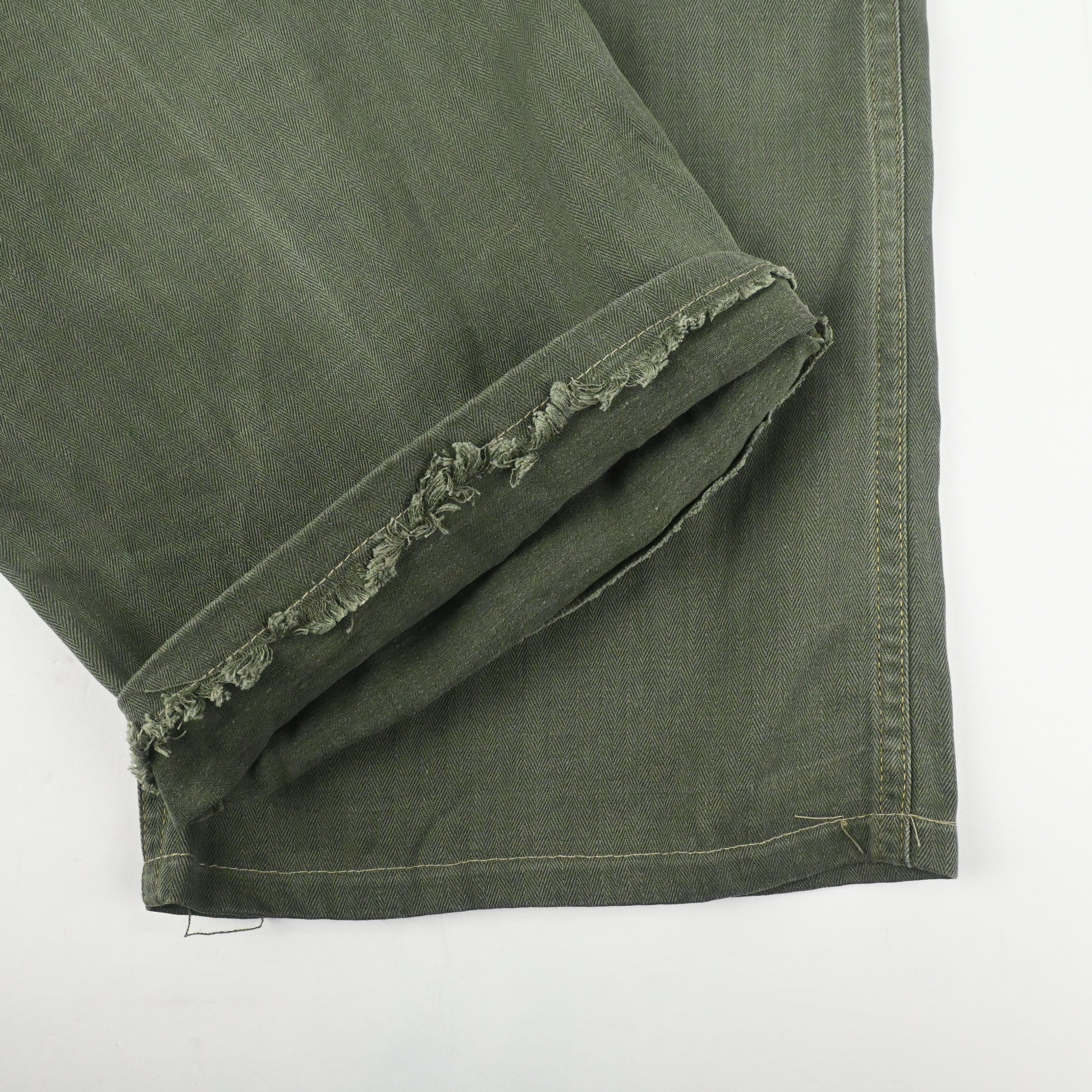 40's~ M-47 HBT TROUSERS SIZE W31 L28