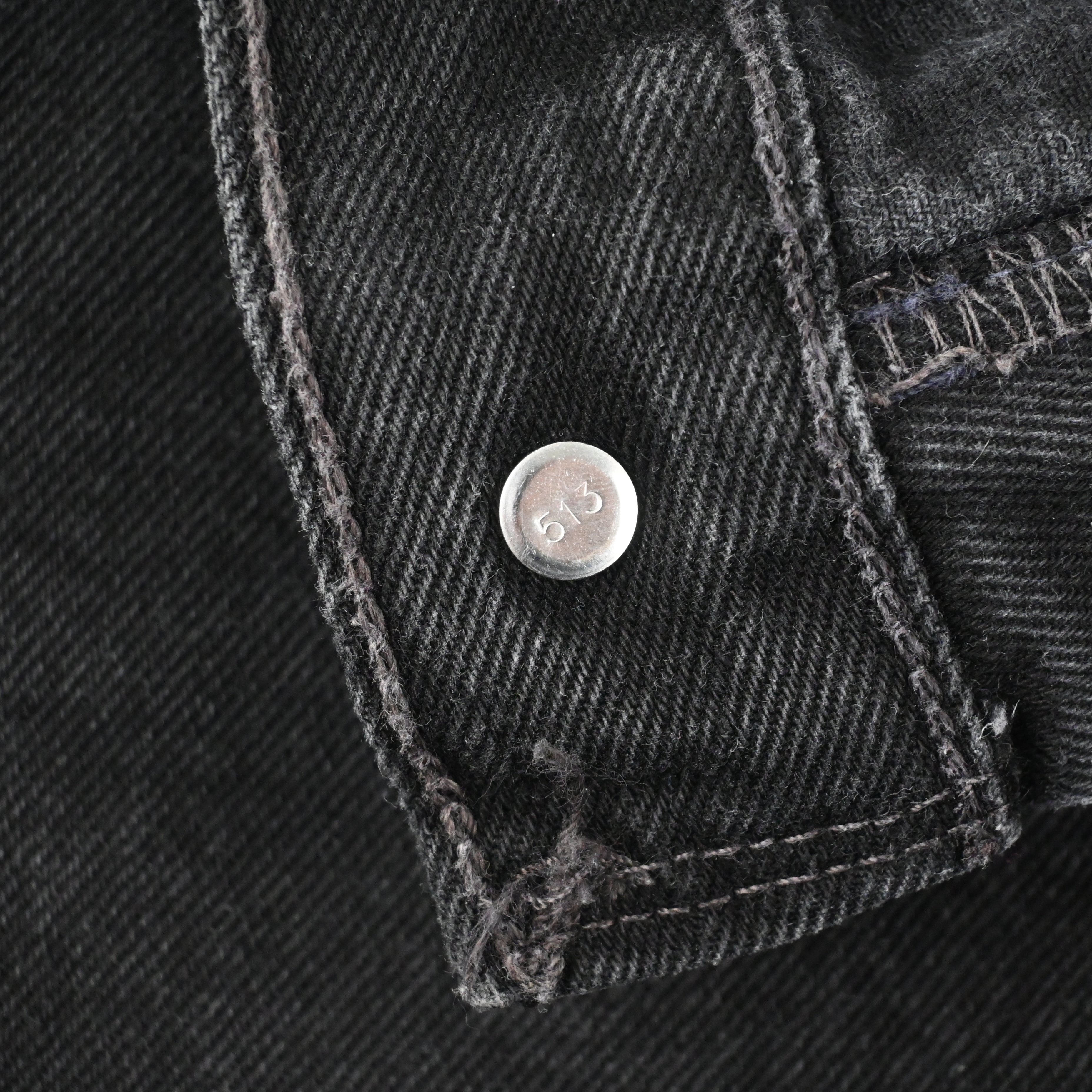 '99 LEVI'S 505-0260 SIZE W30 L29 BLACK