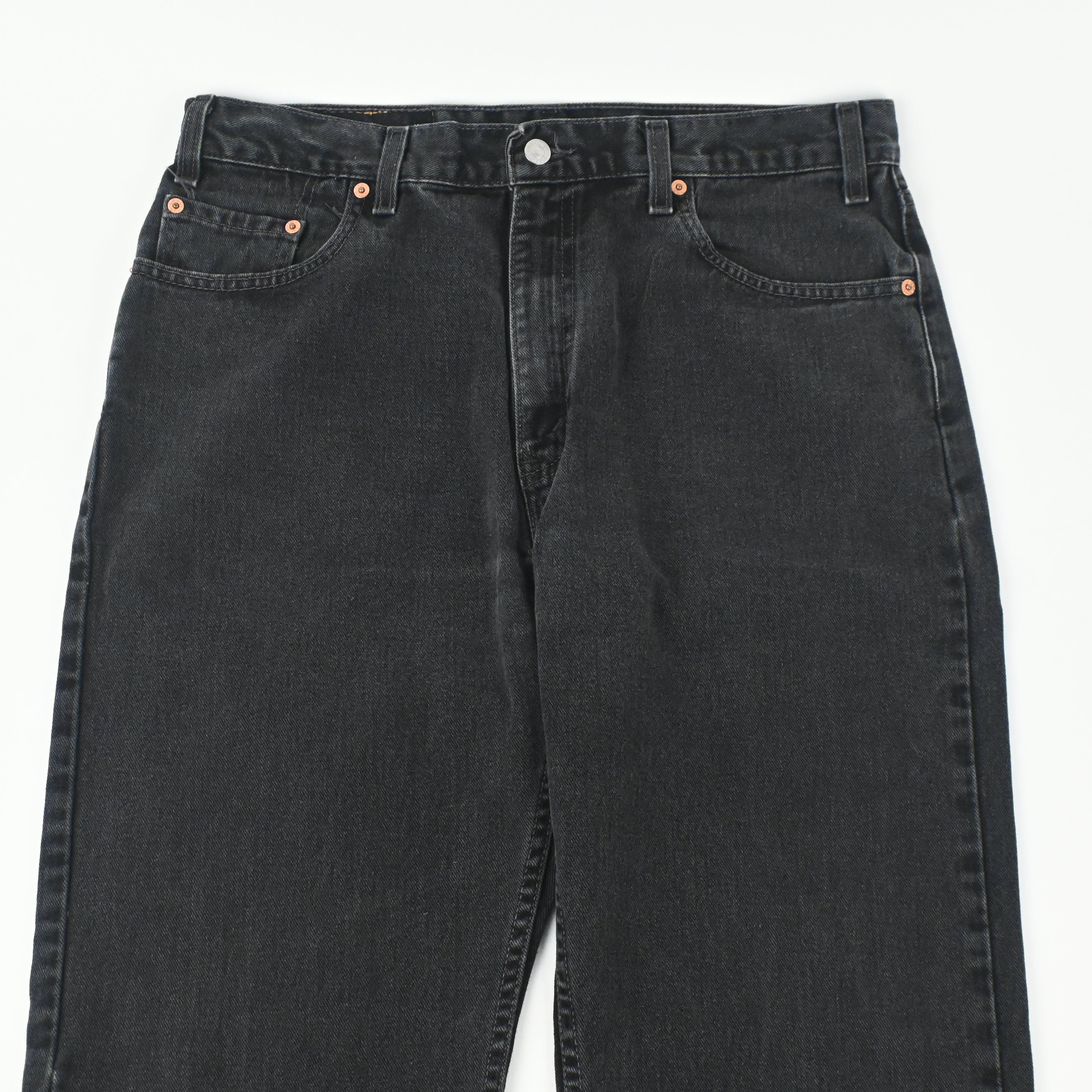 '02 LEVI'S 505-0260 SIZE W35 L29 BLACK