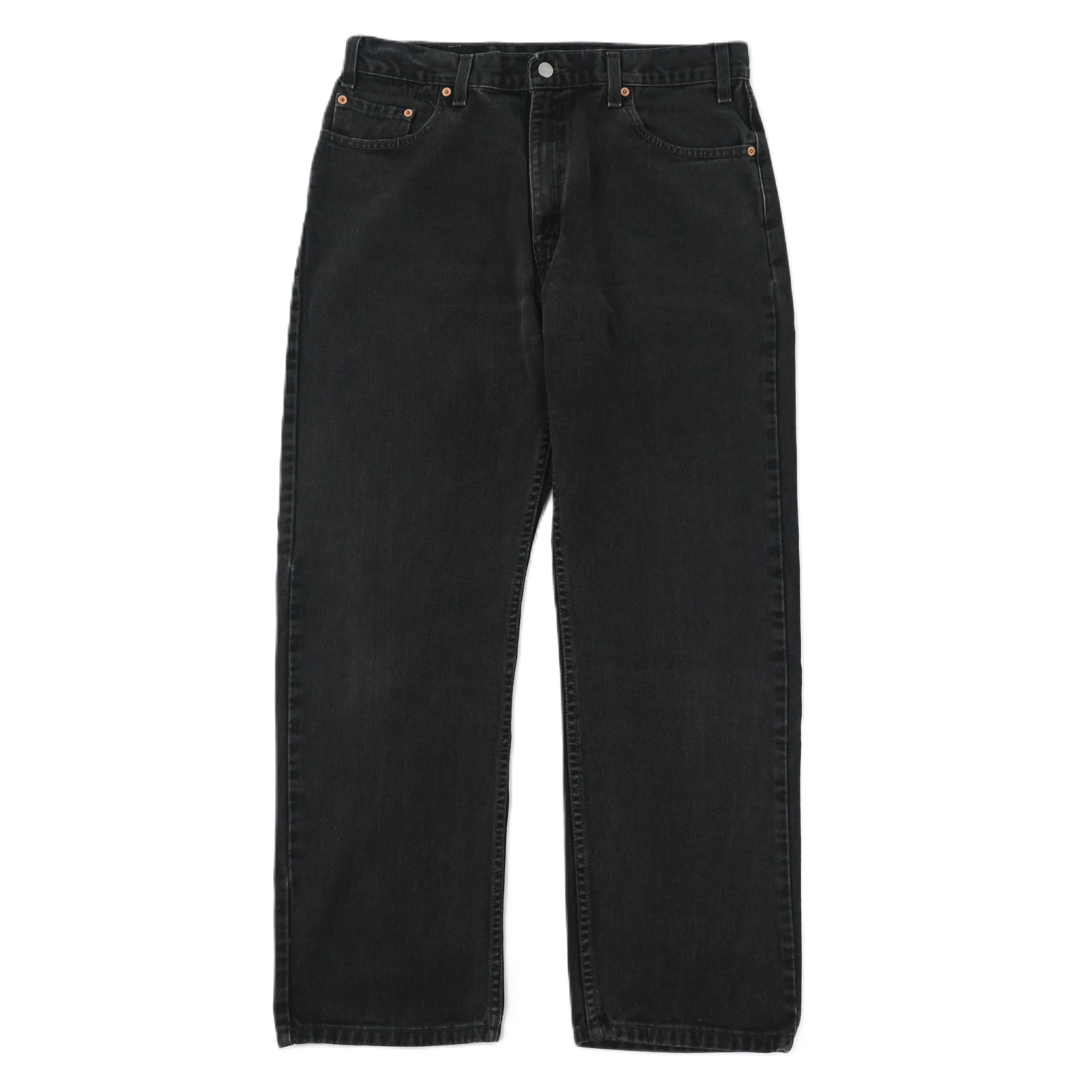 '02 LEVI'S 505-0260 SIZE W35 L29 BLACK