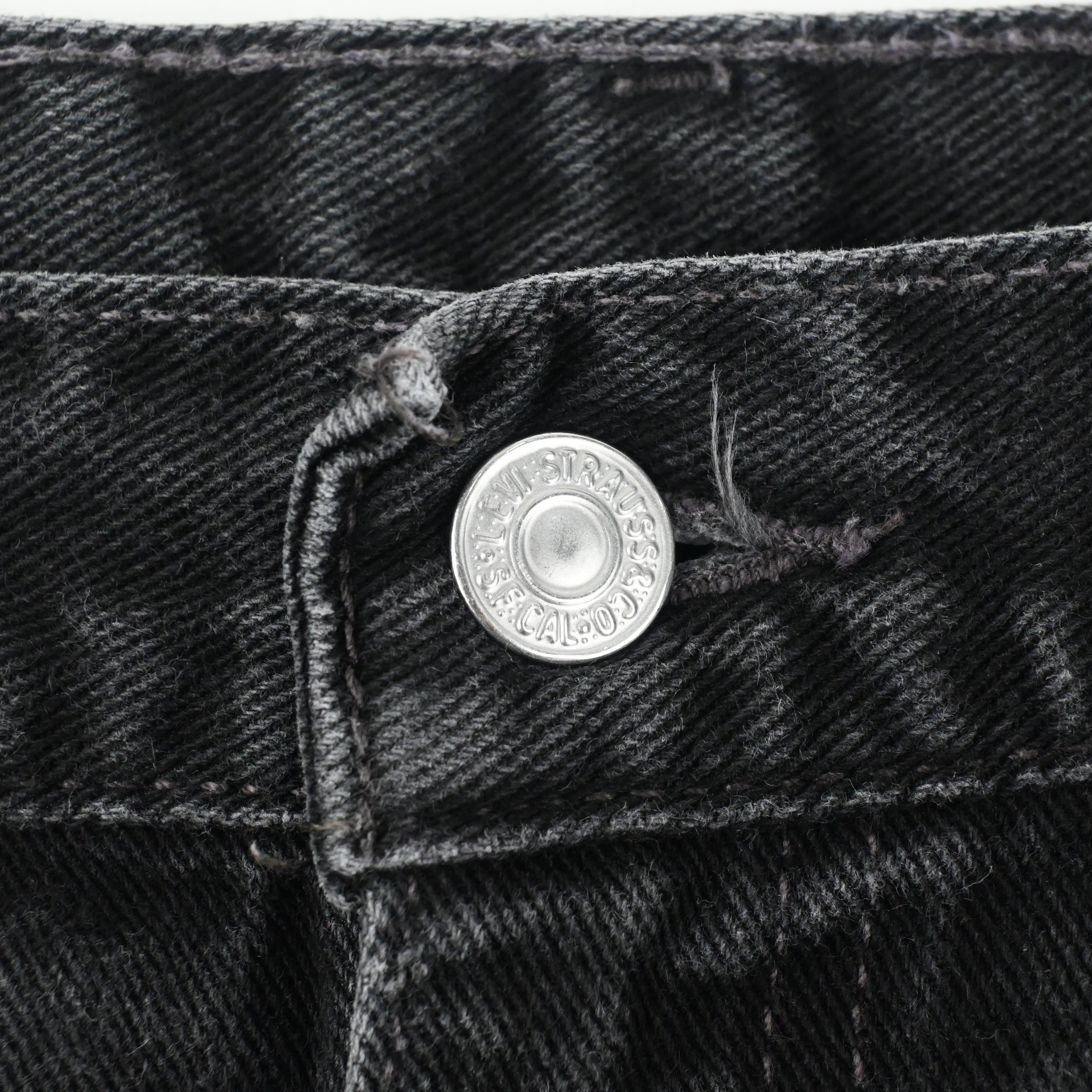 '02 LEVI'S 505-0260 SIZE W35 L29 BLACK