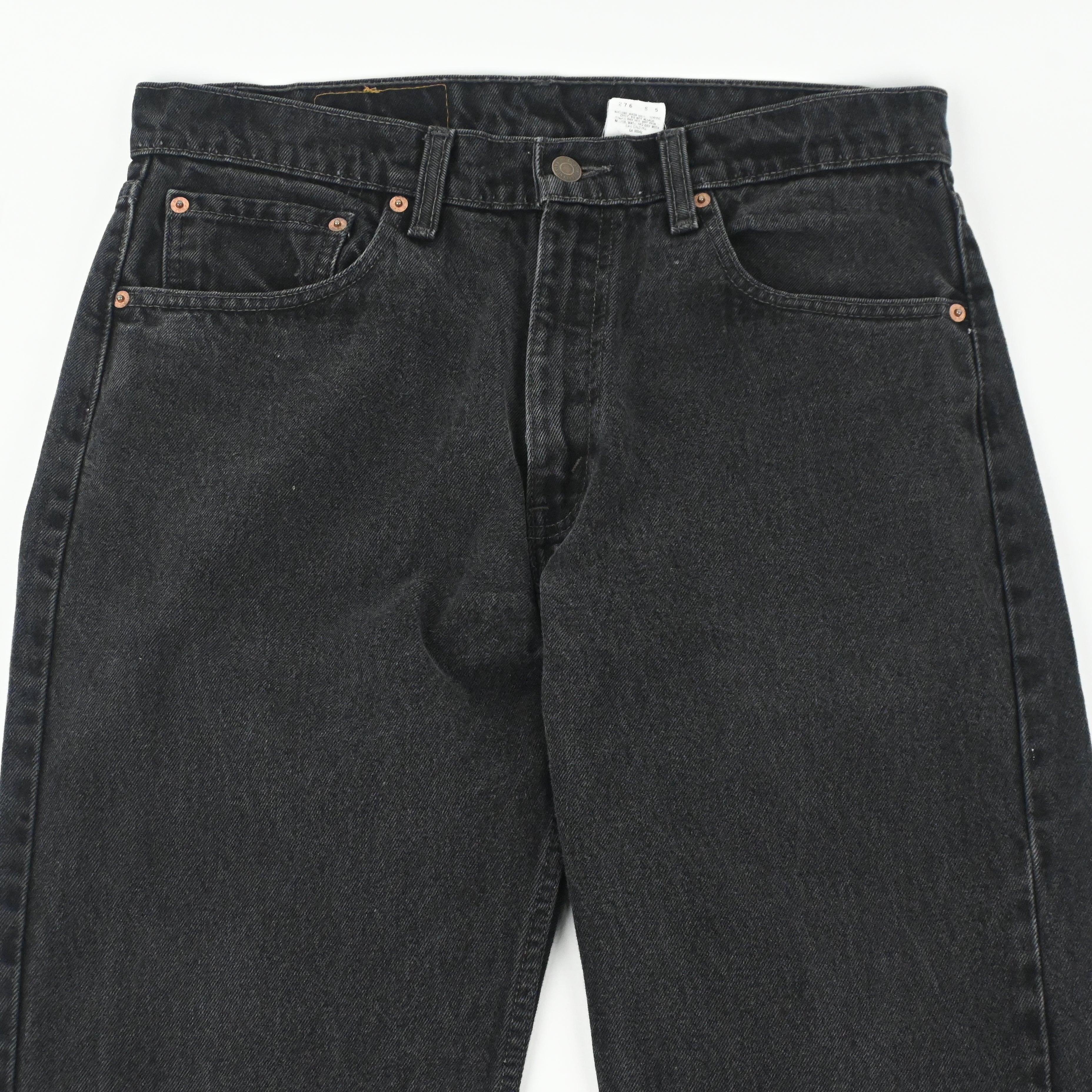 '98 LEVI'S 00505-0260 SIZE W34 L30 BLACK