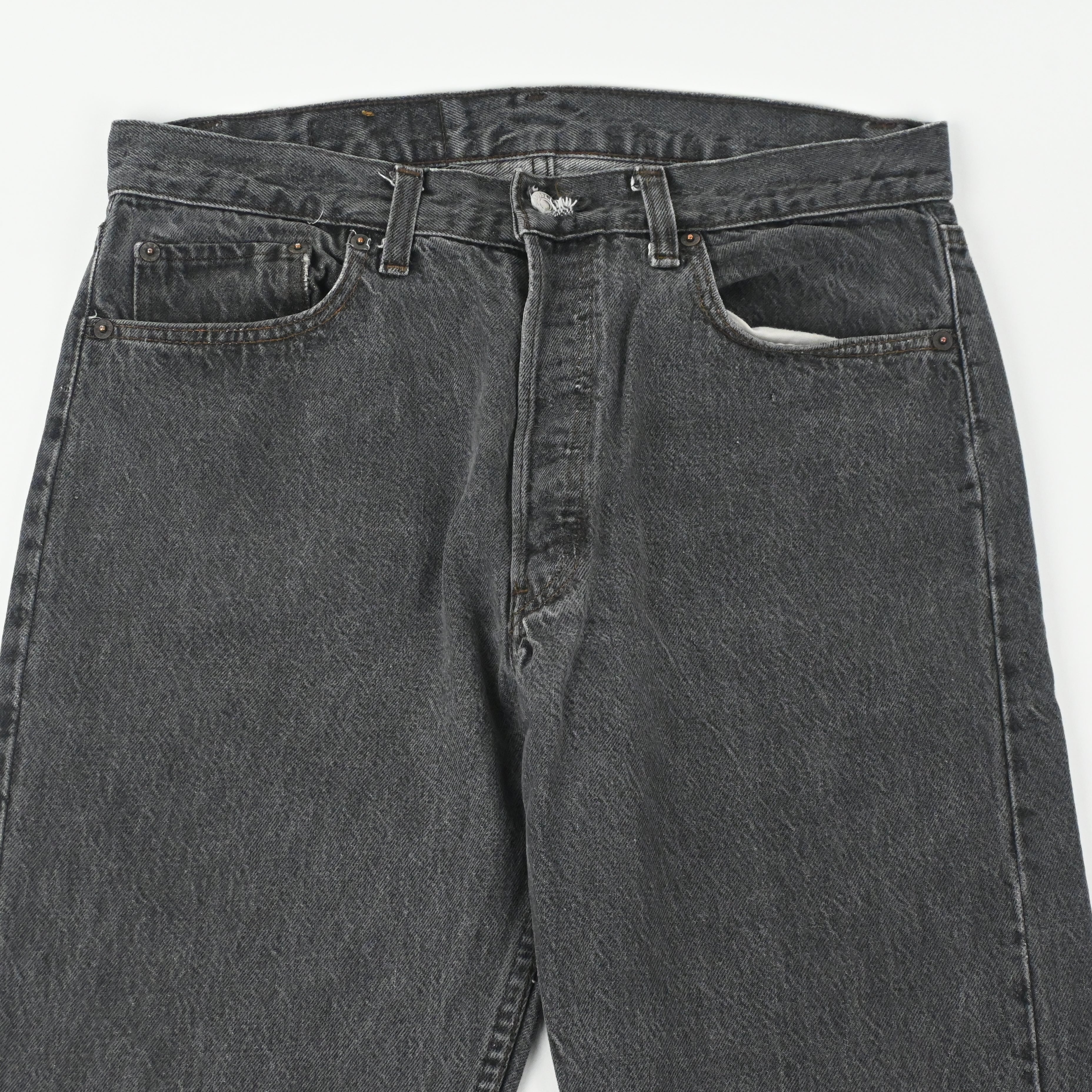 '87 LEVI'S 501-0658 SIZE W34 L30 BLACK