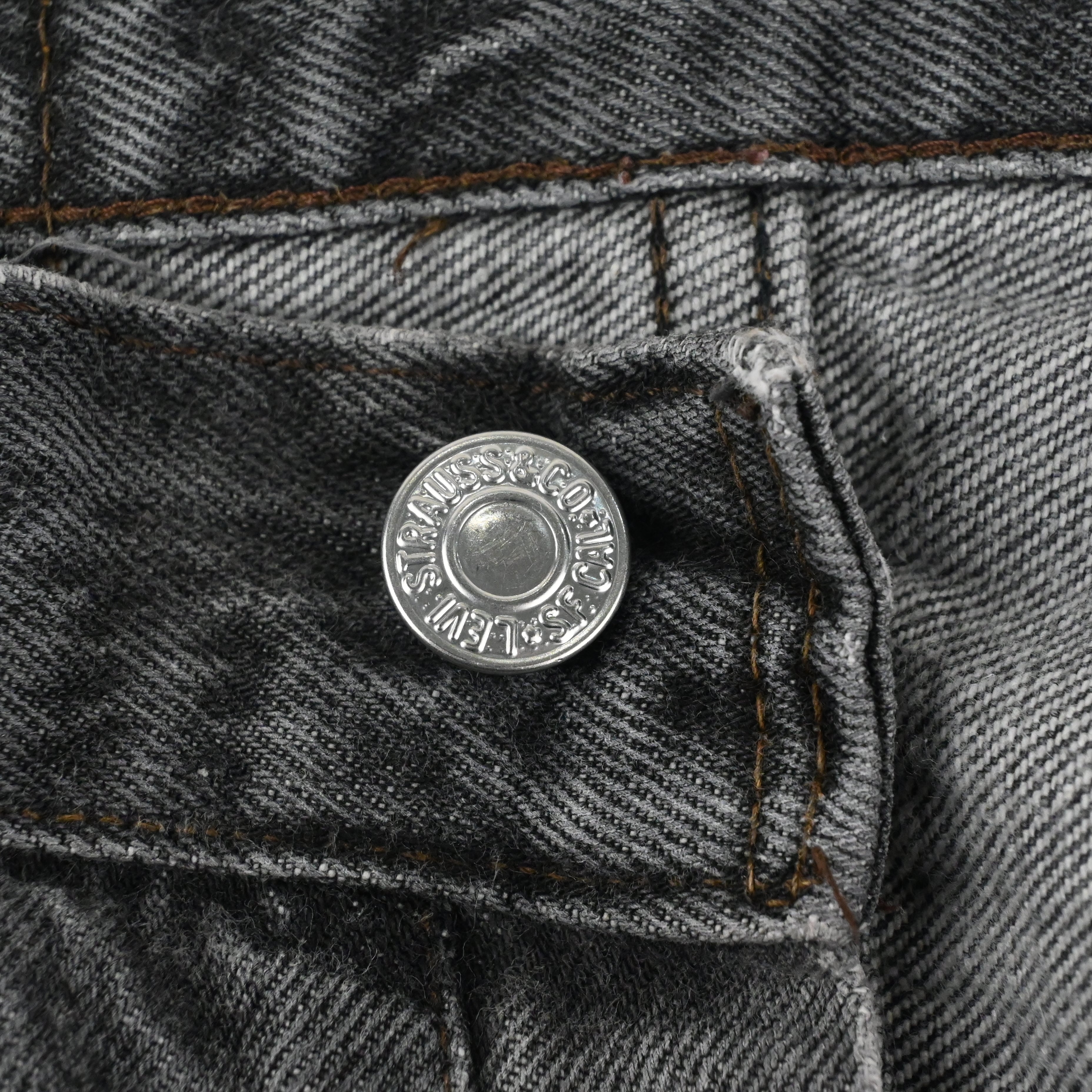 '87 LEVI'S 501-0658 SIZE W34 L30 BLACK