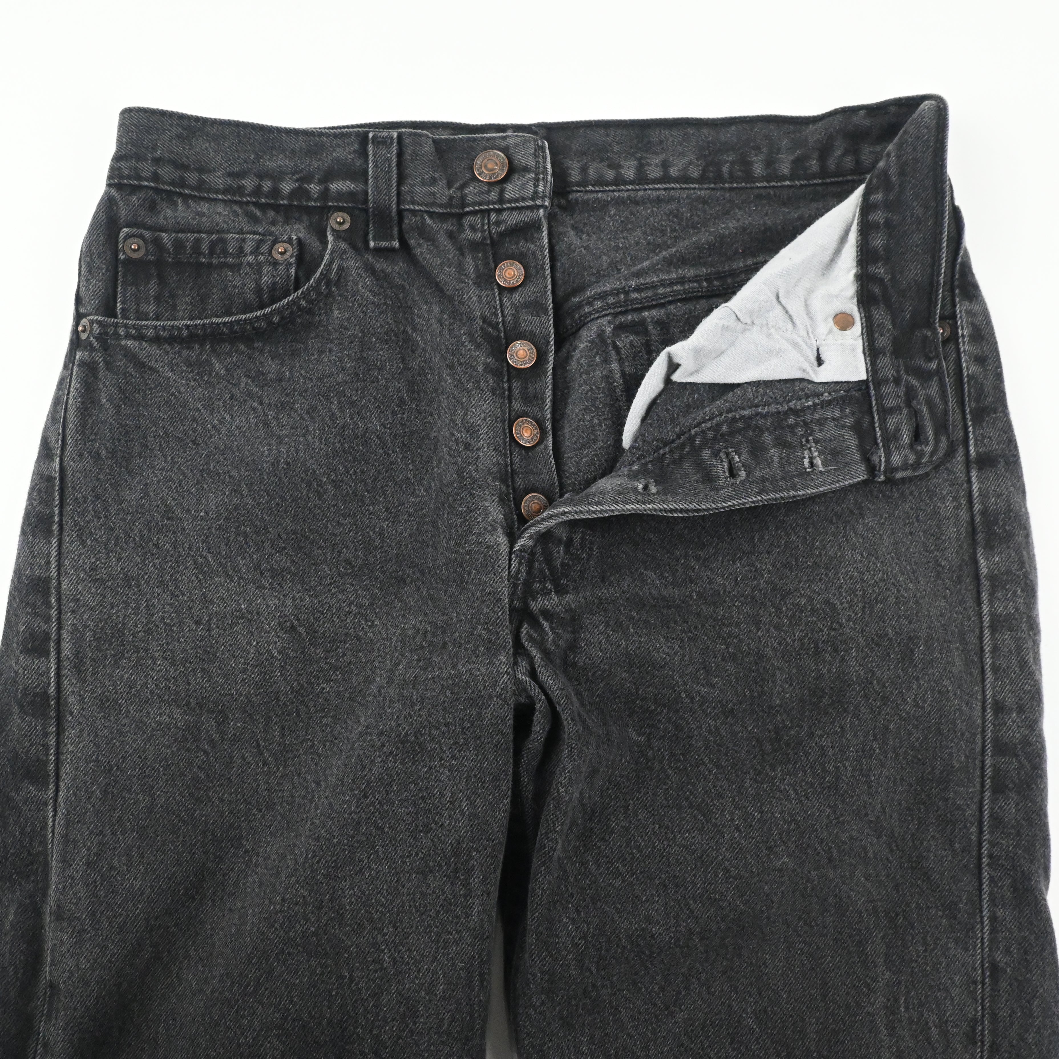 93 LEVI'S 00501-0660 SIZE W32 L30 BLACK