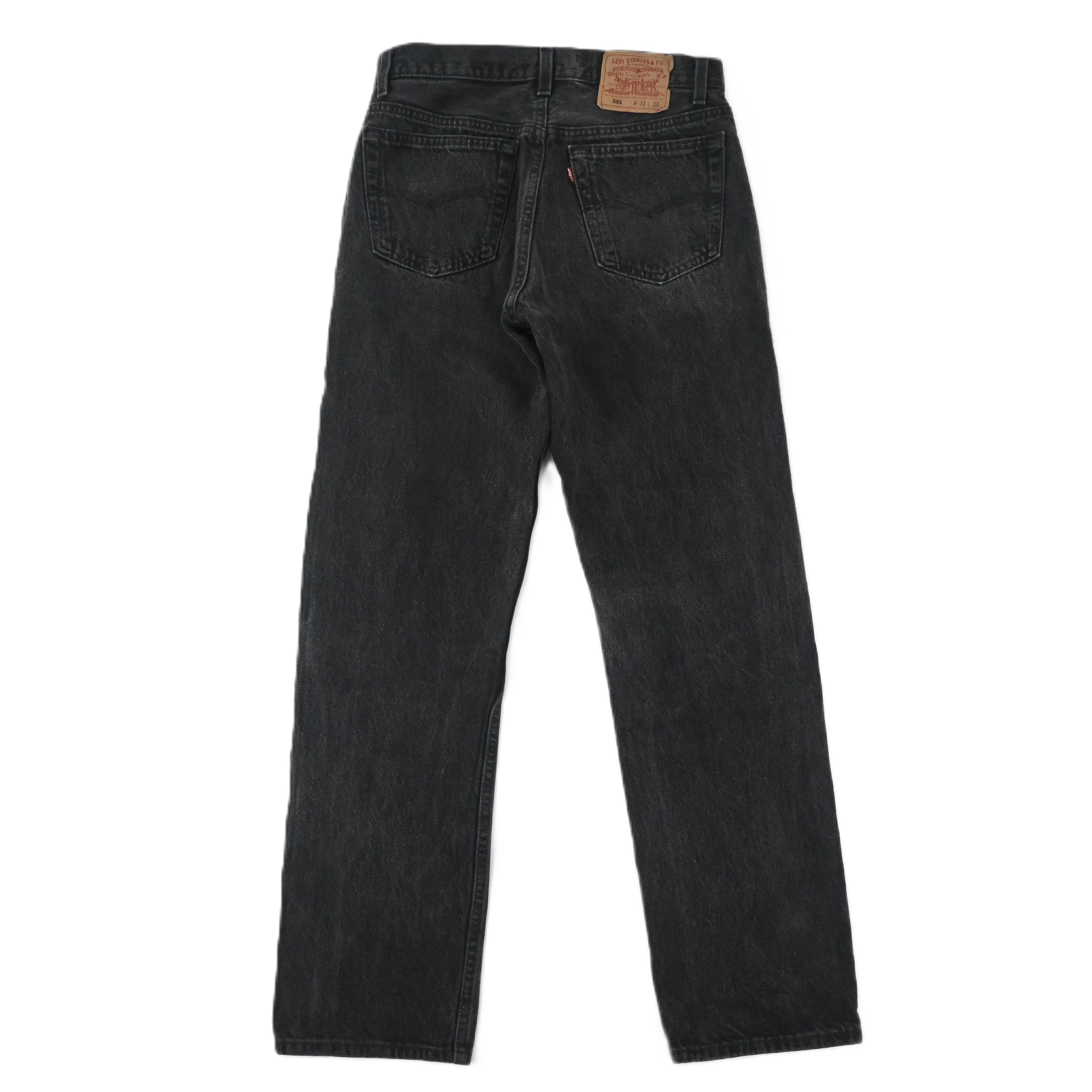 93 LEVI'S 00501-0660 SIZE W32 L30 BLACK