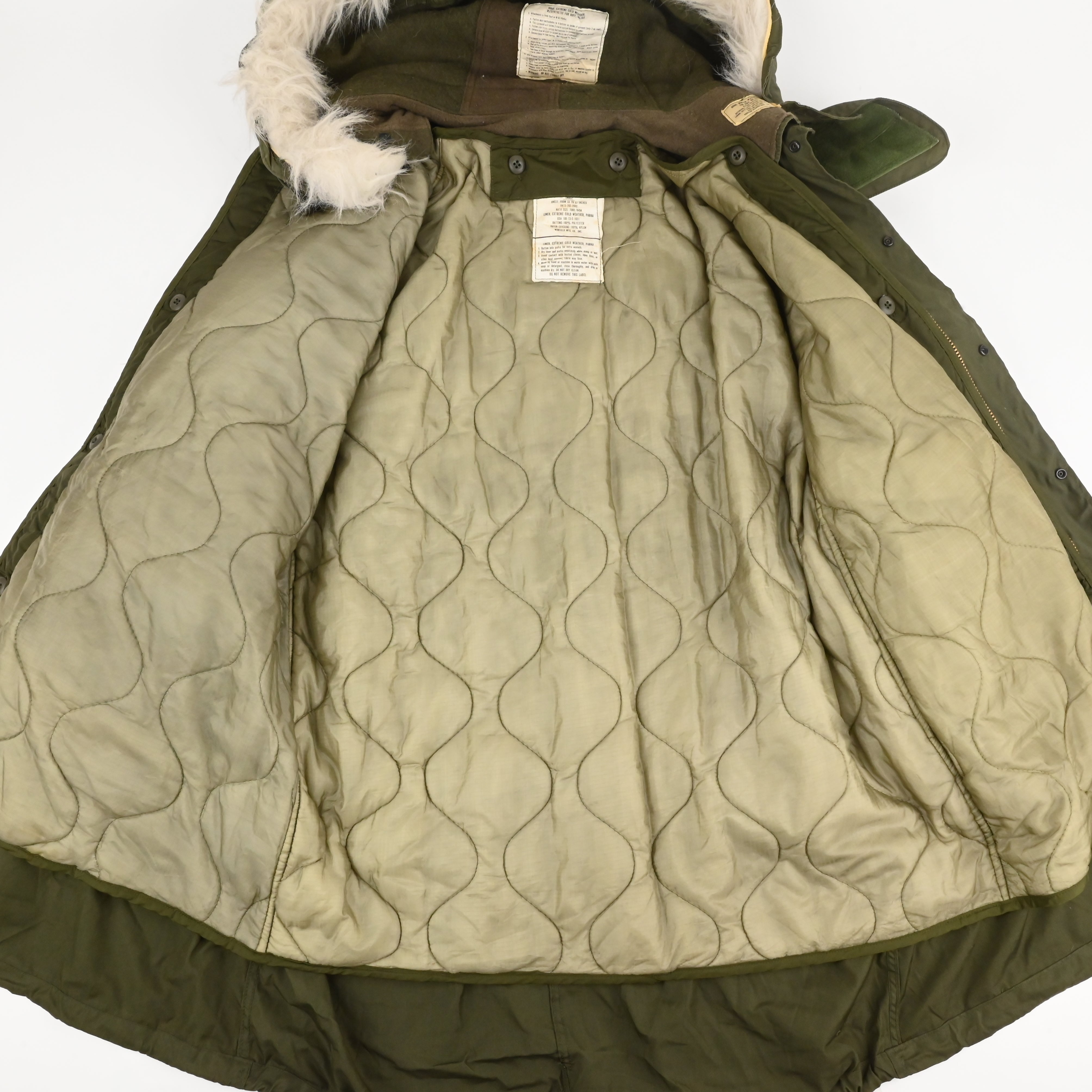 '83 M-65 FIELD PARKA FULL SET DEAD STOCK SIZE S