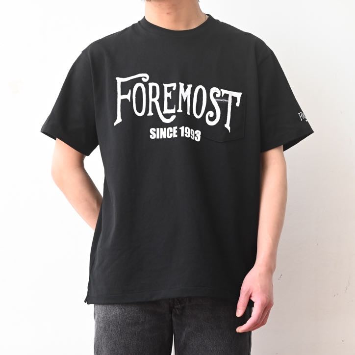 Foremost Printed T-Shirts Black (M~XL)