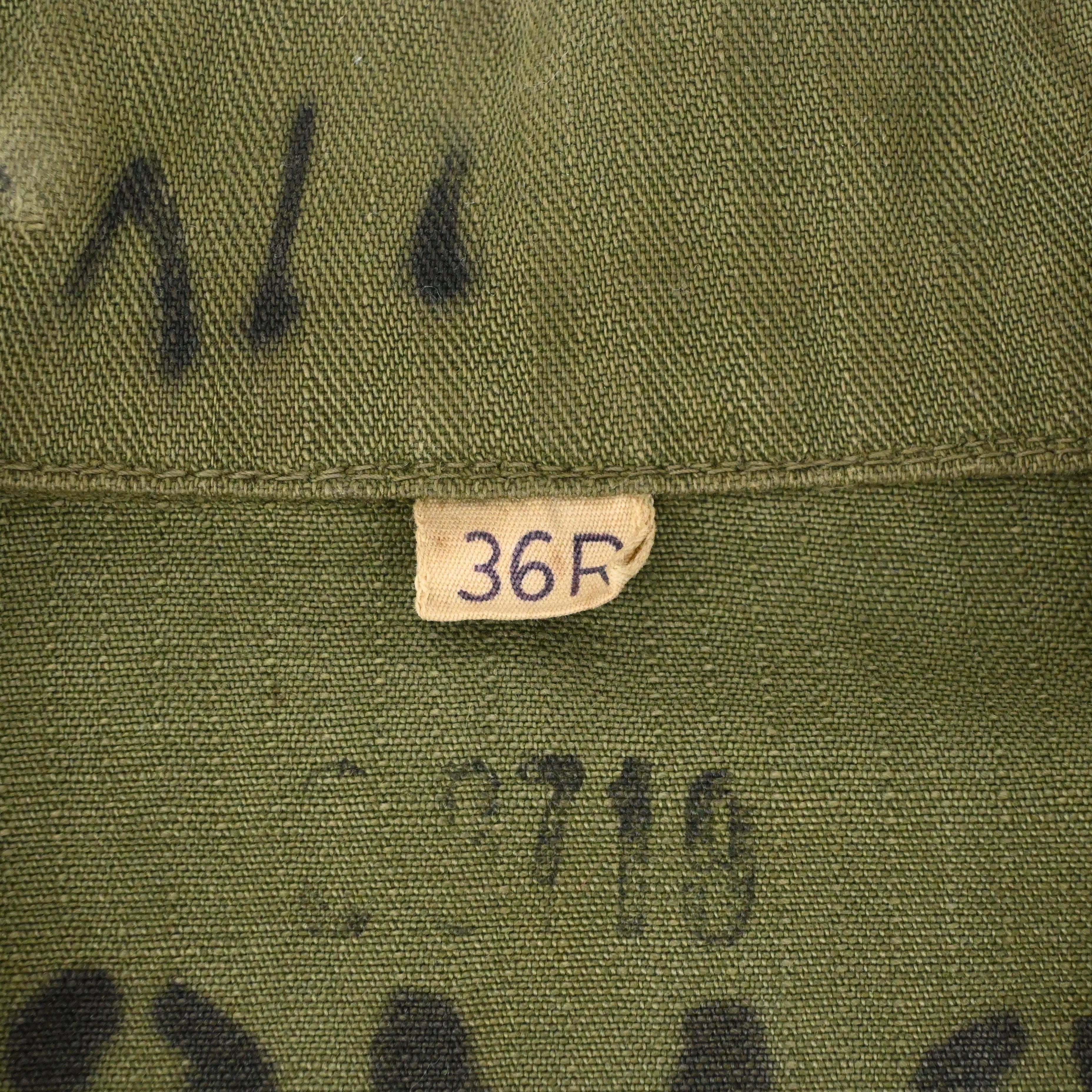 40's US ARMY M-43 UTILITY JACKET HBT SIZE 36R