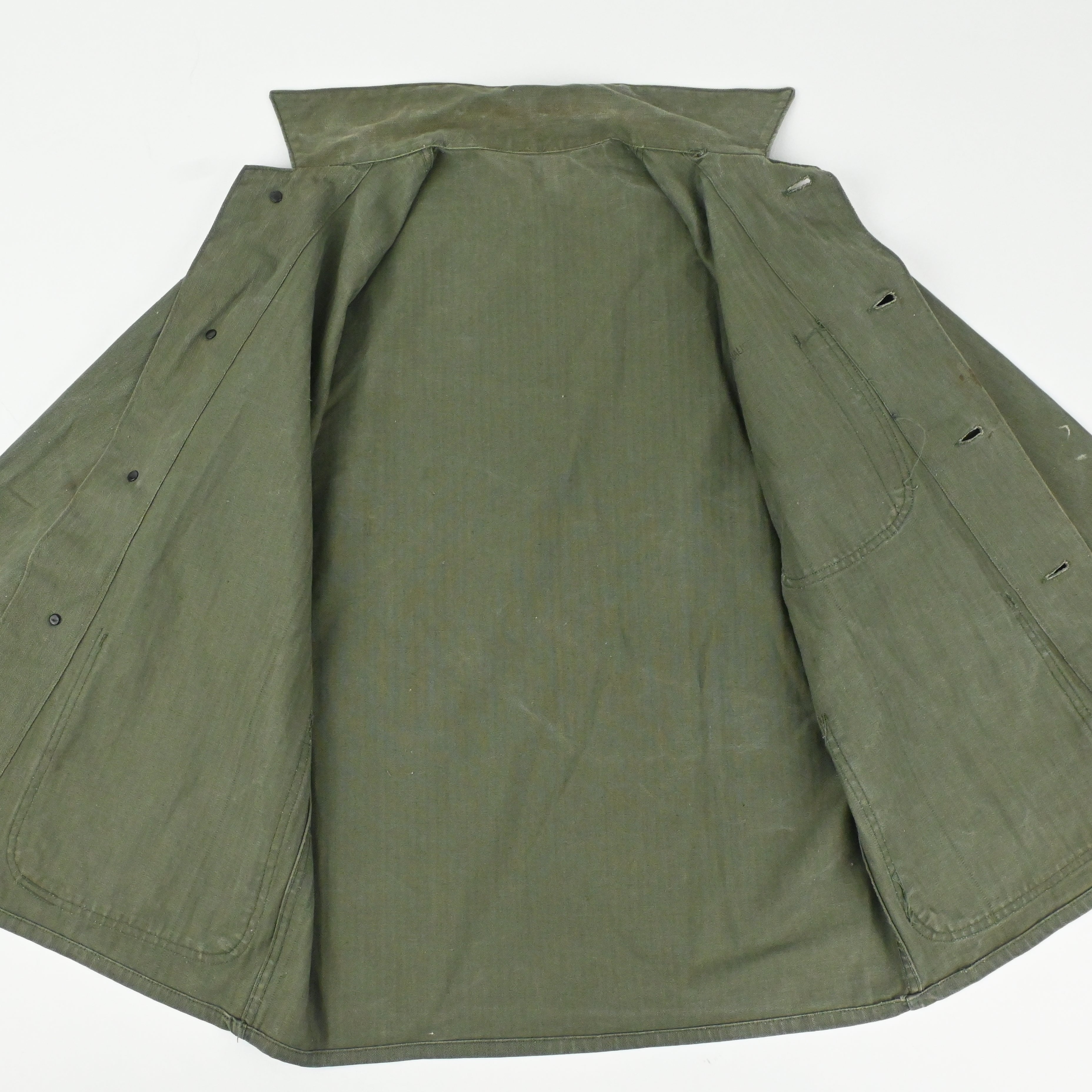 40's USMC P-47 UTILITY JACKET HBT SIZE 38