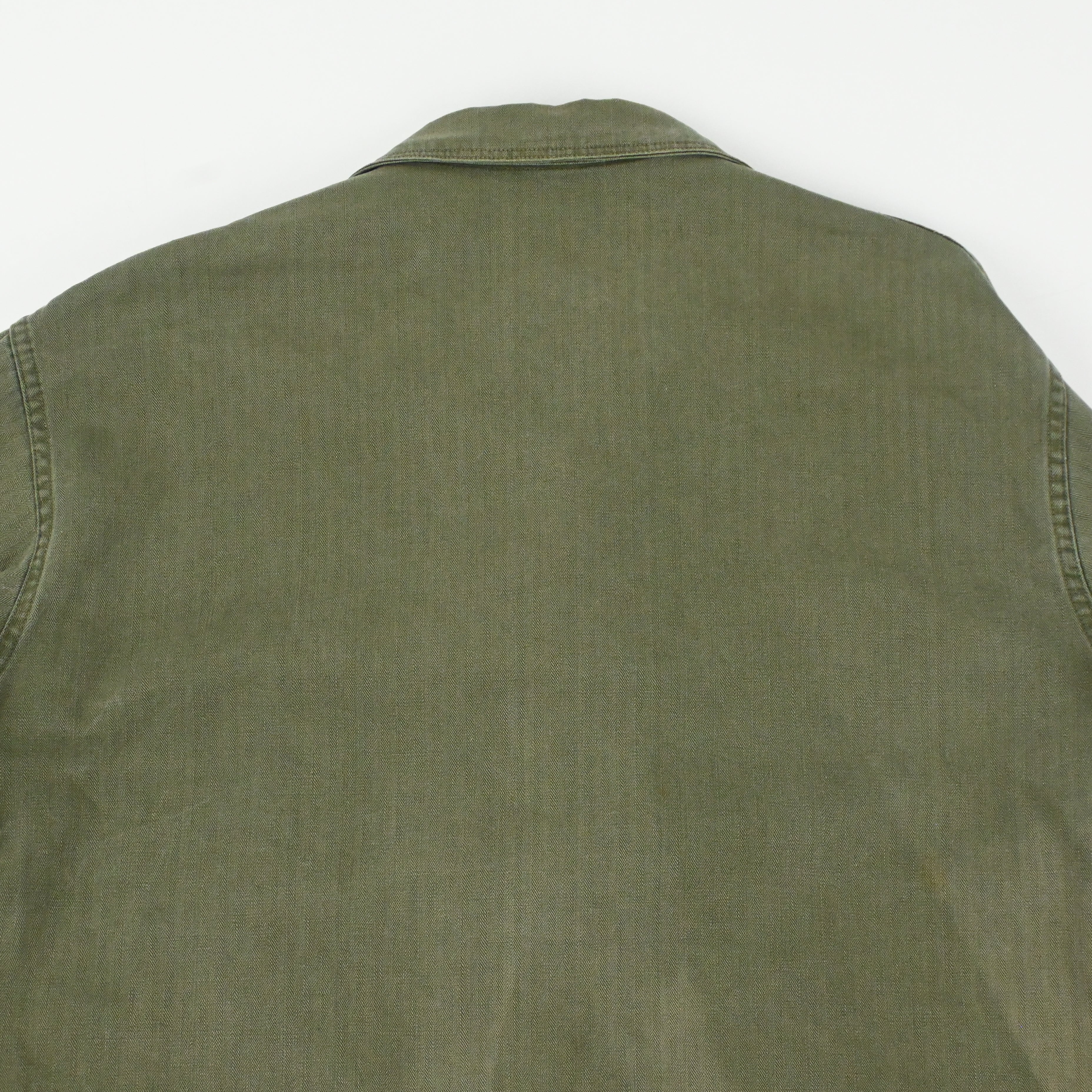 40's US NAVY N-3 UTILITY JACKET HBT SIZE 40