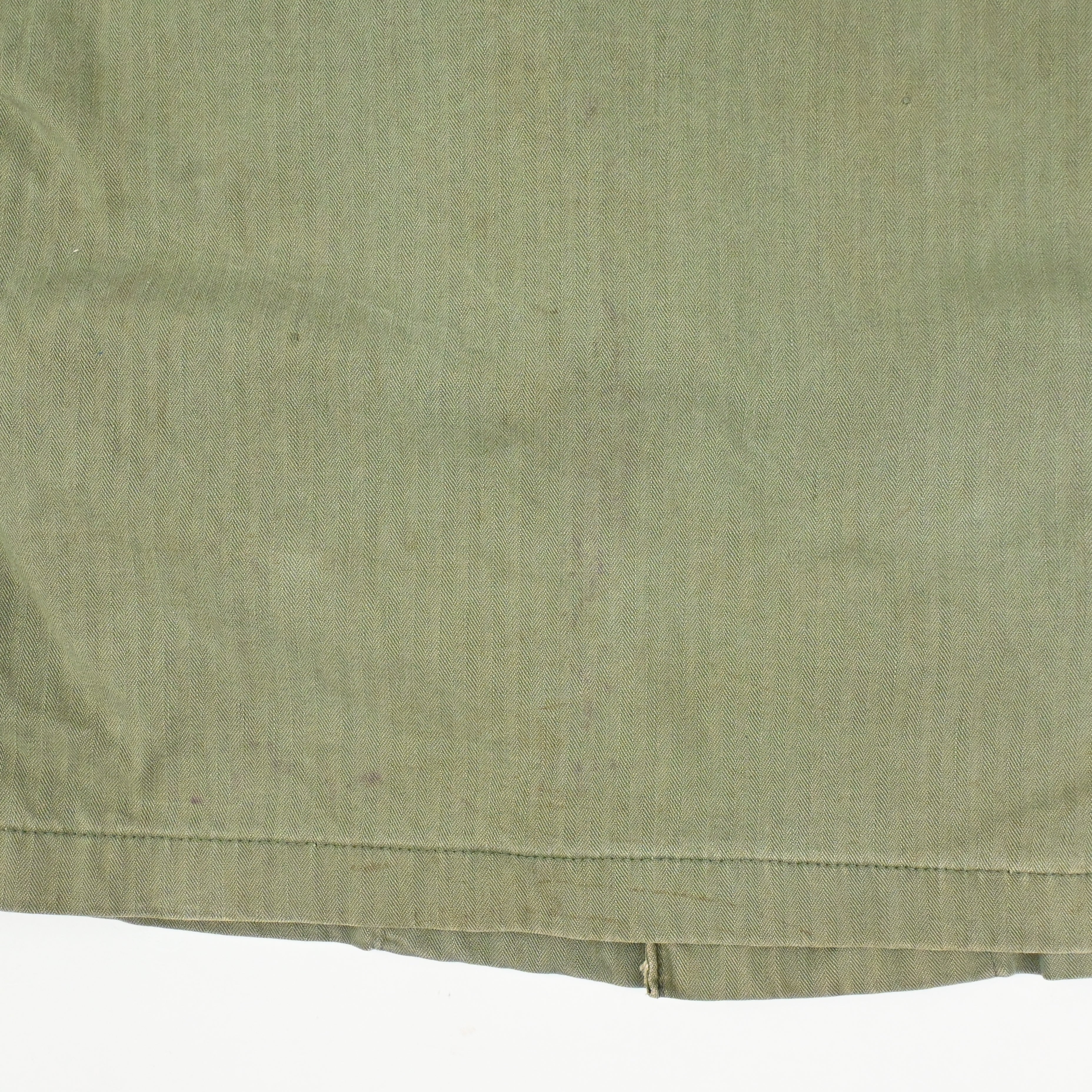 40's US ARMY M-43 UTILITY JACKET HBT SIZE 38R ②