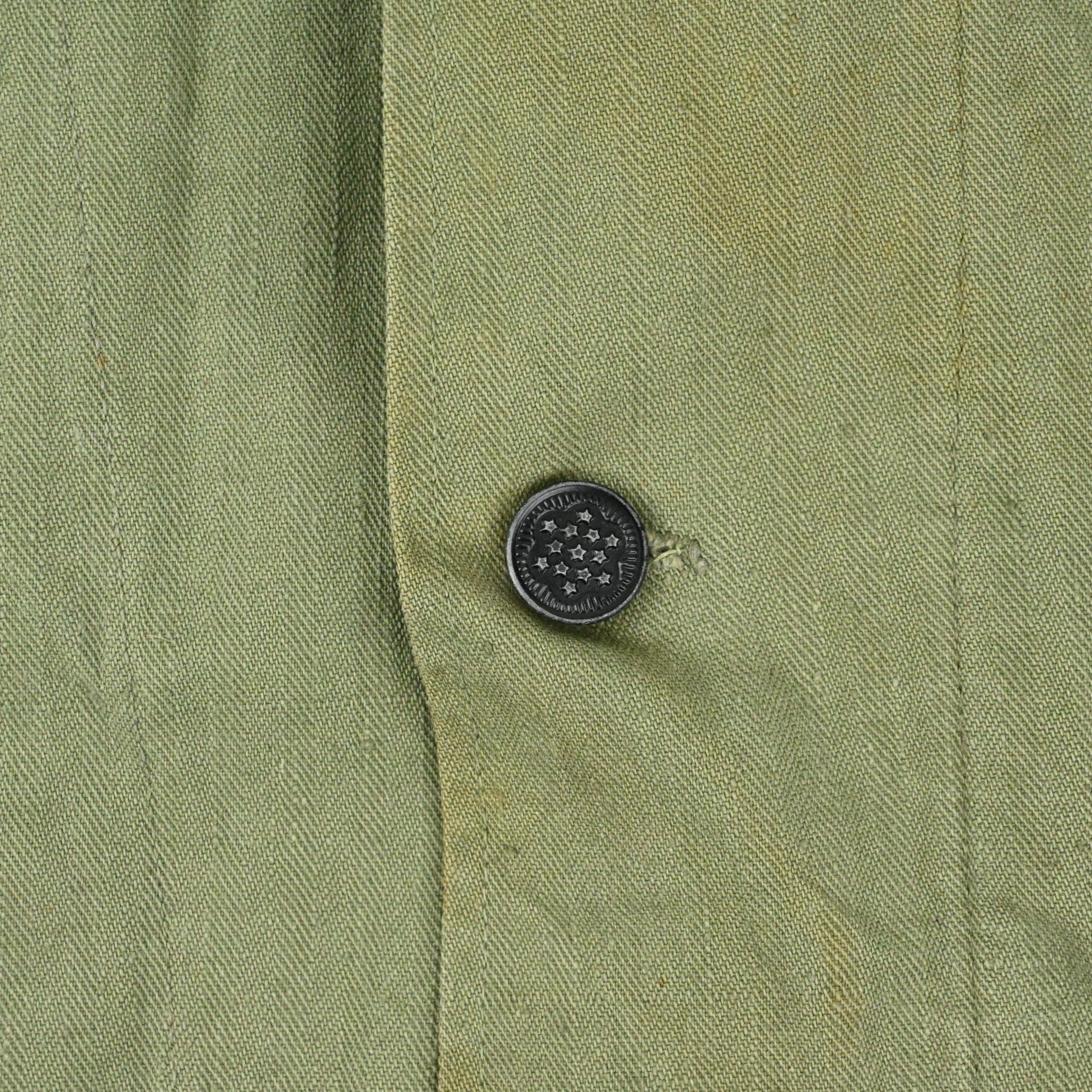 40's US ARMY M-43 UTILITY JACKET HBT SIZE 38R
