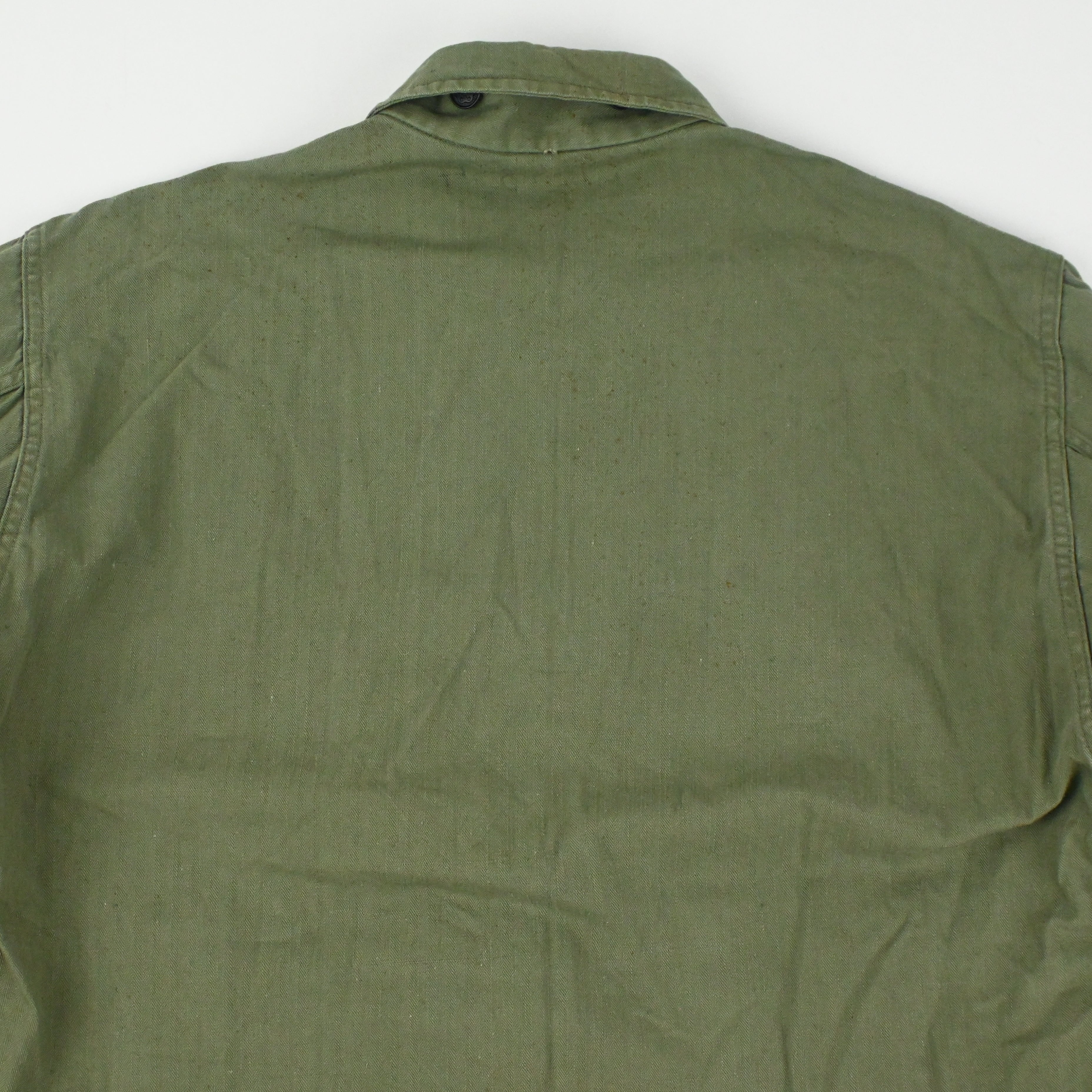 40's US ARMY M-43 UTILITY JACKET HBT SIZE 38R