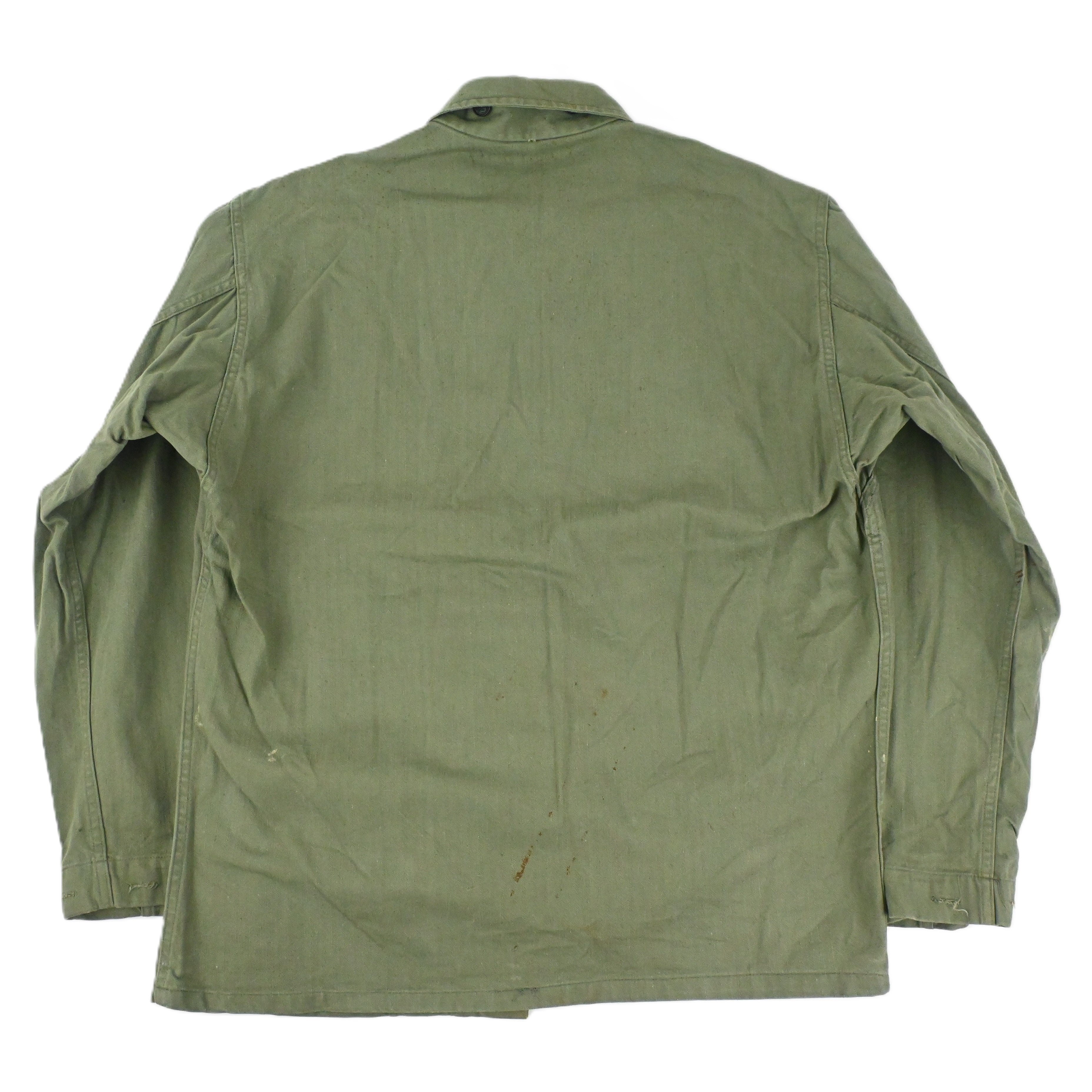 40's US ARMY M-43 UTILITY JACKET HBT SIZE 38R