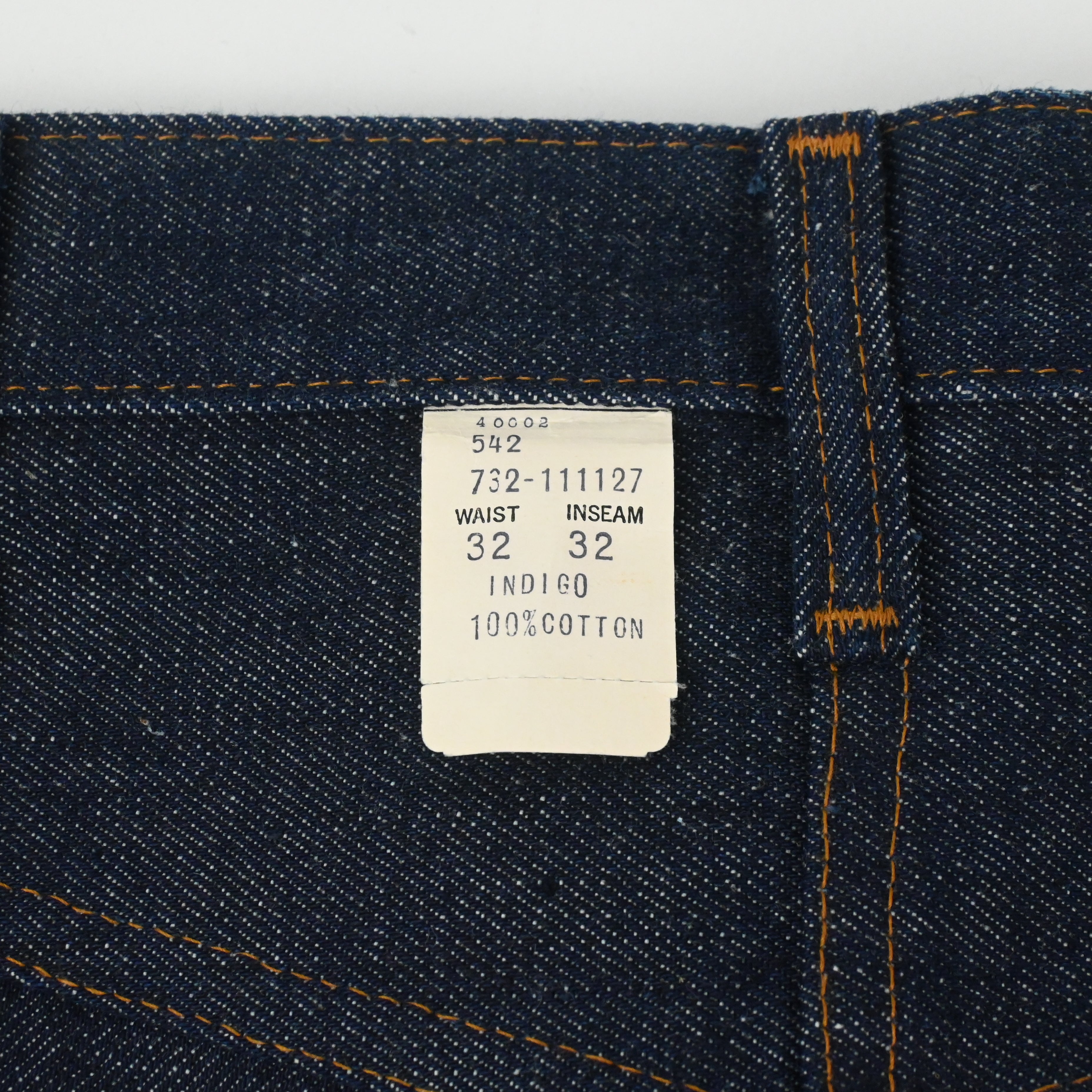 70's PENNEY'S "RANCHCRAFT" 5 POCKET DENIM PANTS SIZE W32 L32 NON WASH