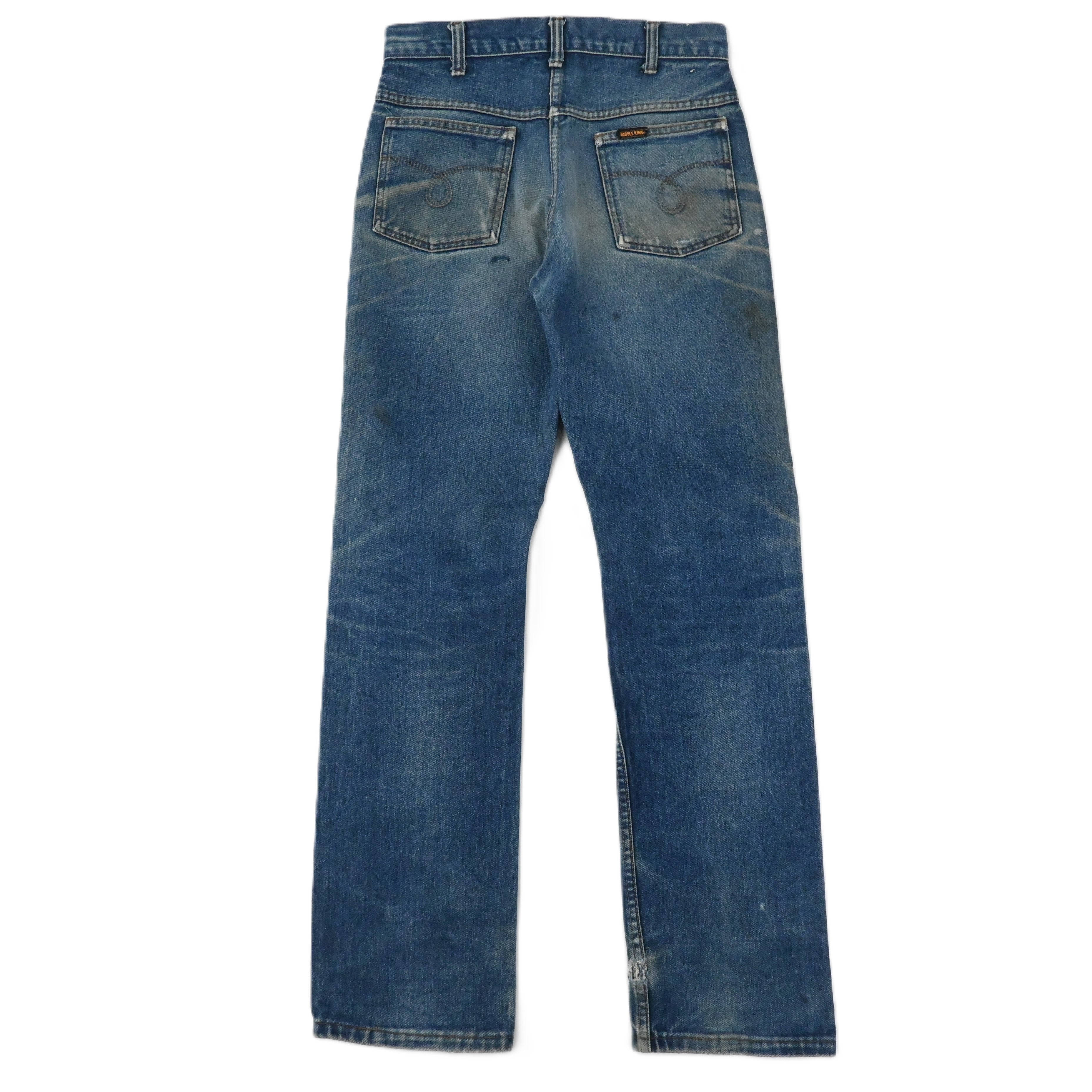 early 70's KEY "SADDLE KING" 5 POCKET DENIM PANTS SIZE W31 L32
