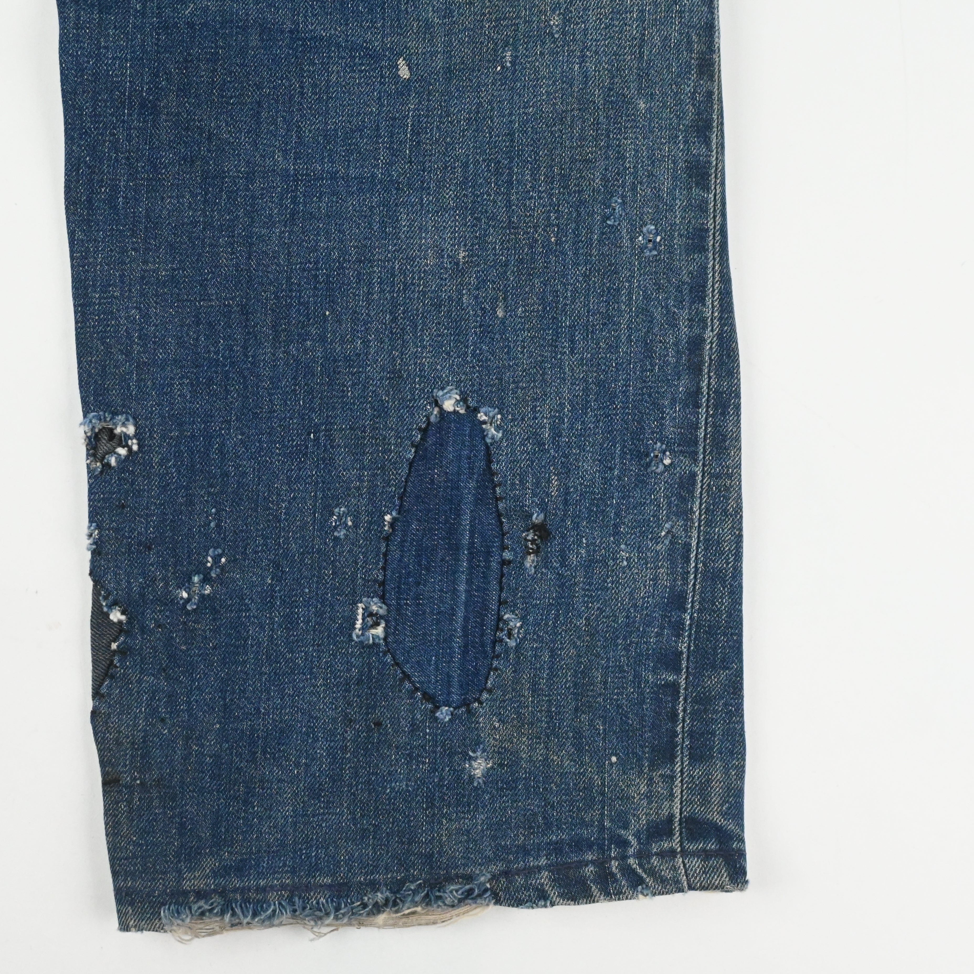 40's MONTGOMERY WORD 101 JEANS SIZE W31 L28