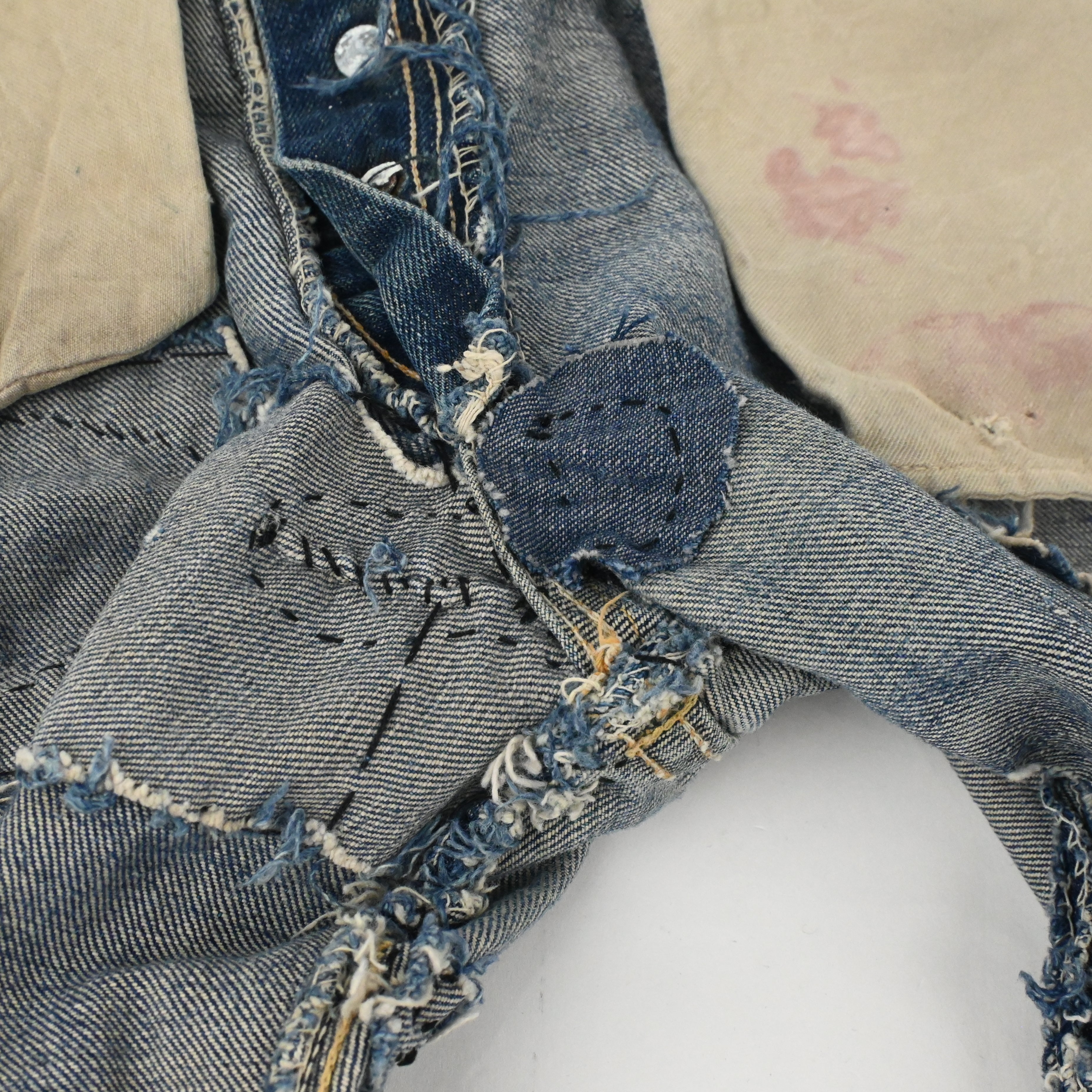 40's MONTGOMERY WORD 101 JEANS SIZE W31 L28