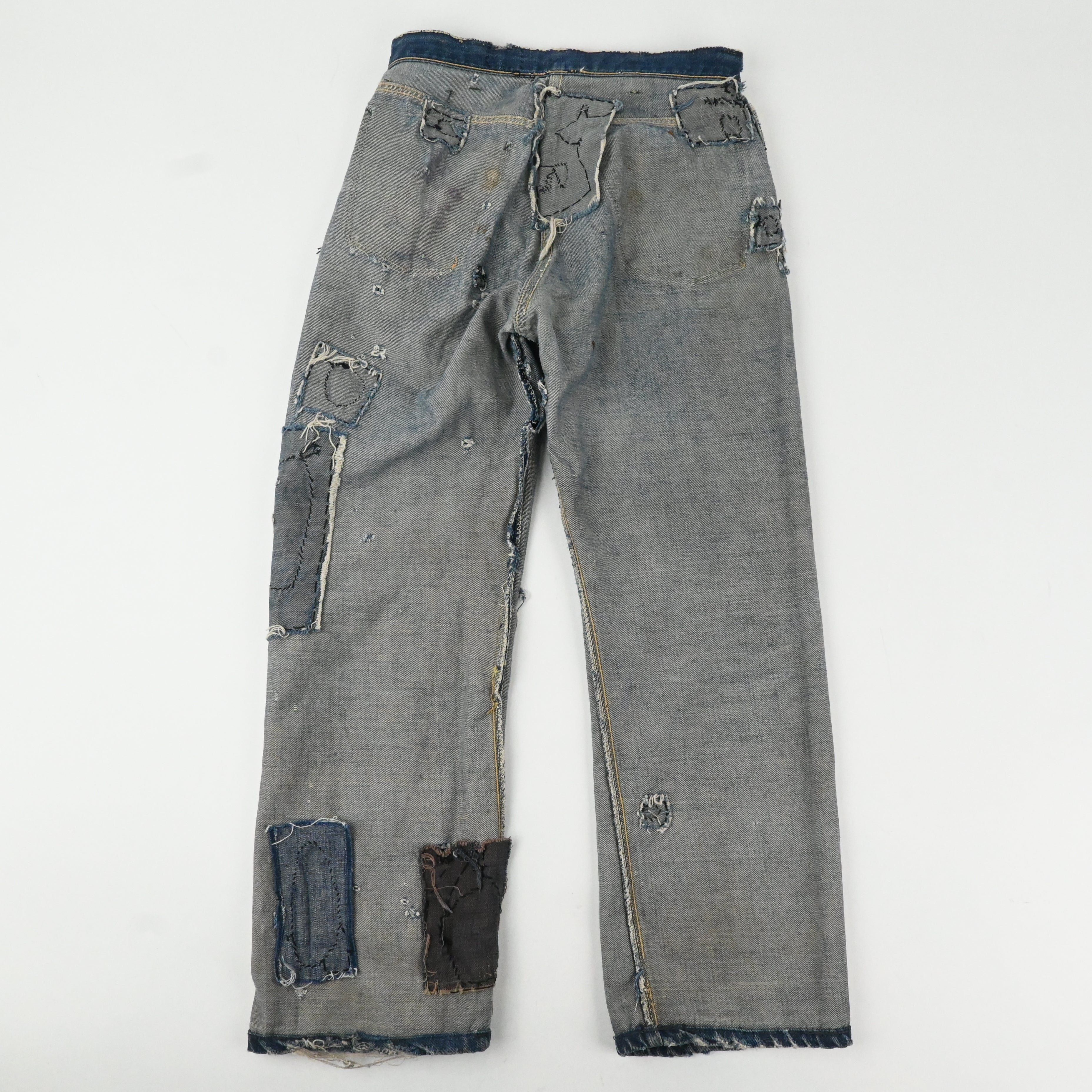 40's MONTGOMERY WORD 101 JEANS SIZE W31 L28