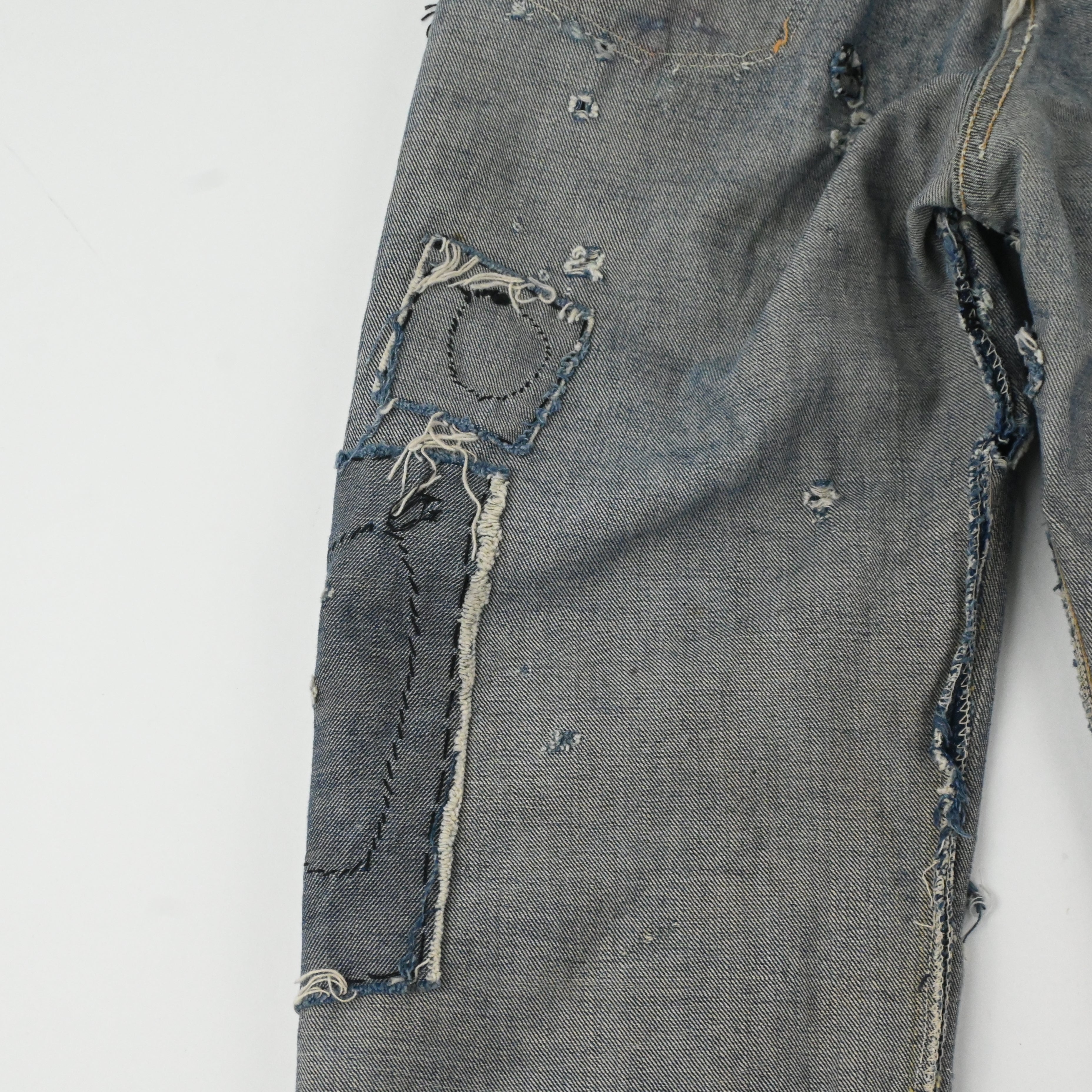 40's MONTGOMERY WORD 101 JEANS SIZE W31 L28