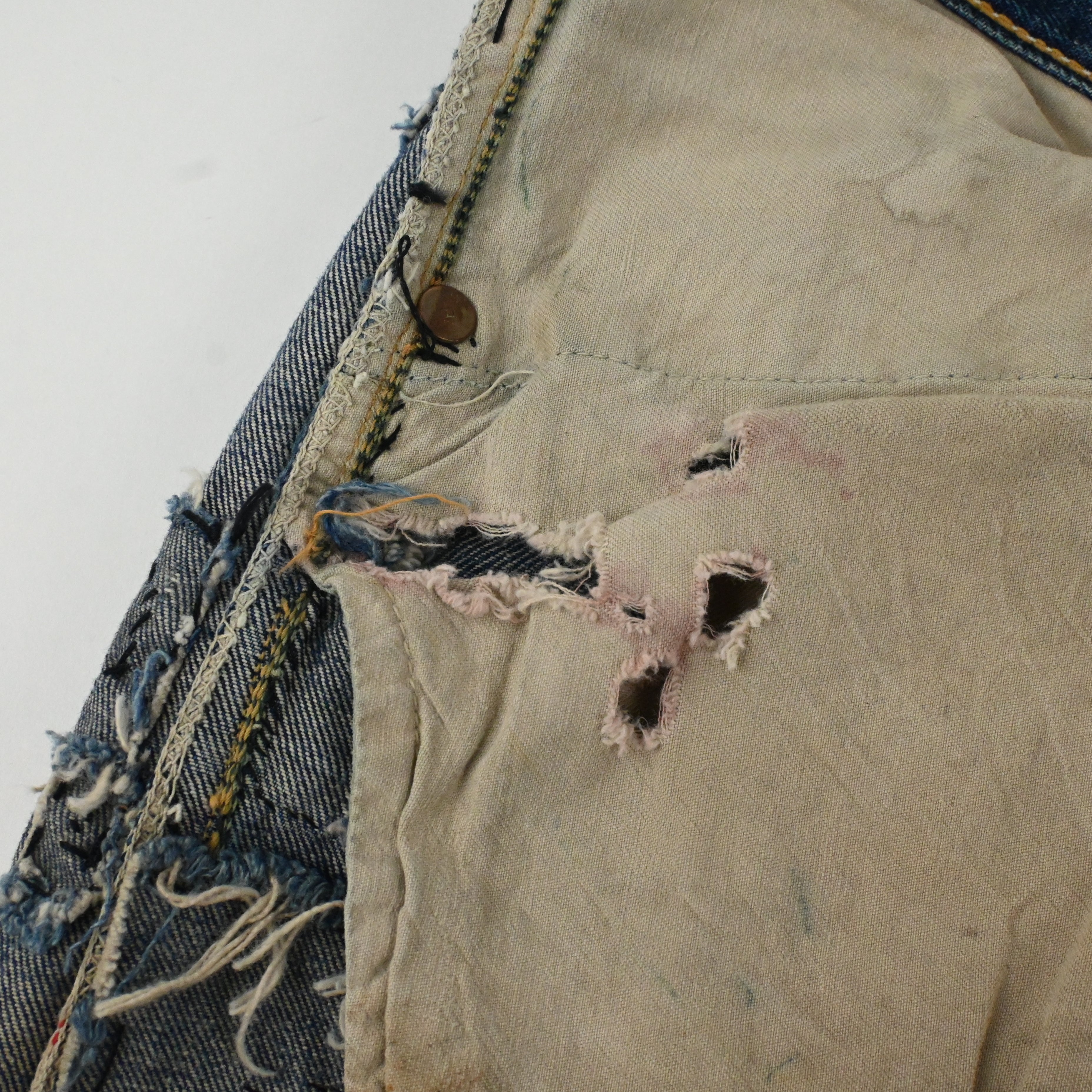 40's MONTGOMERY WORD 101 JEANS SIZE W31 L28