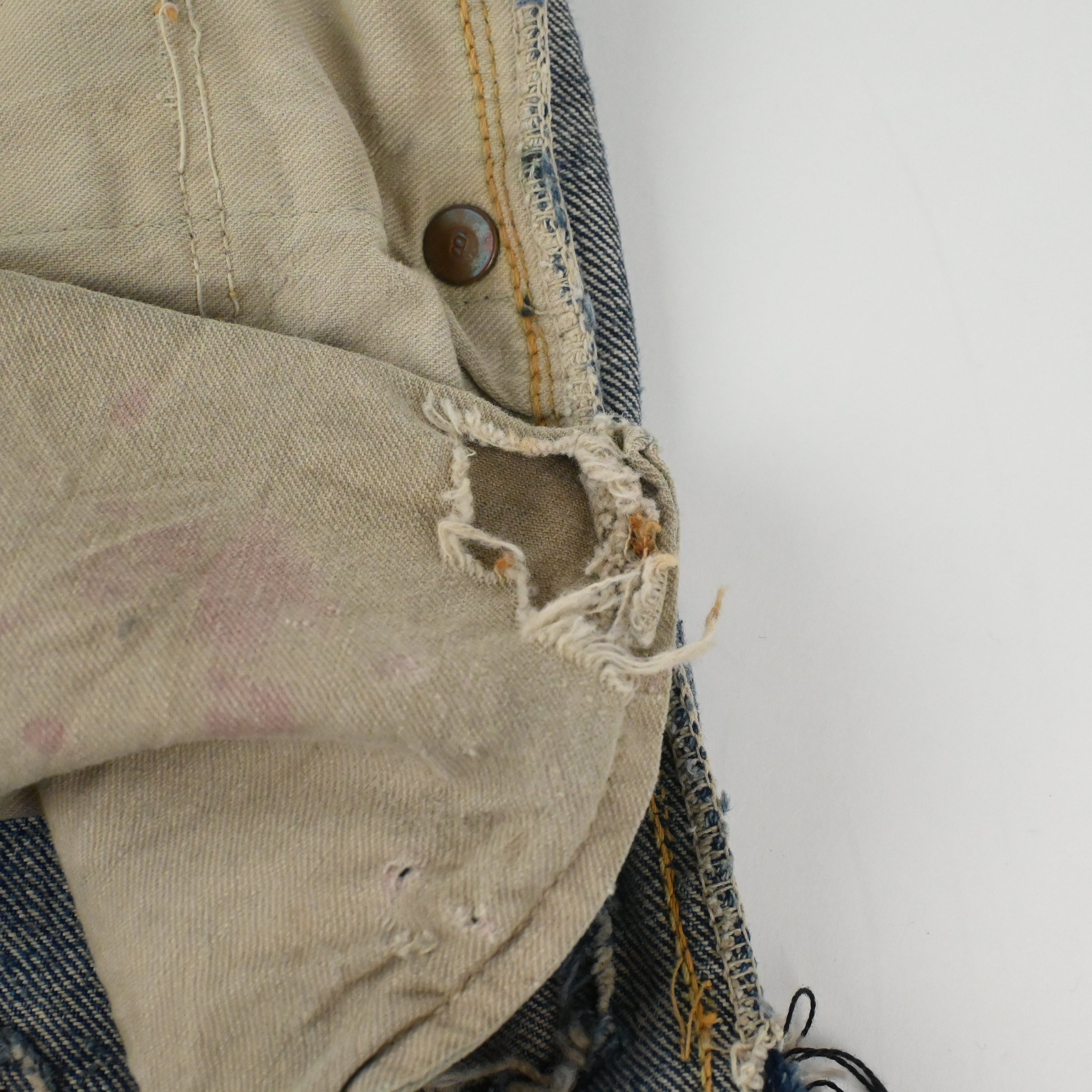 40's MONTGOMERY WORD 101 JEANS SIZE W31 L28