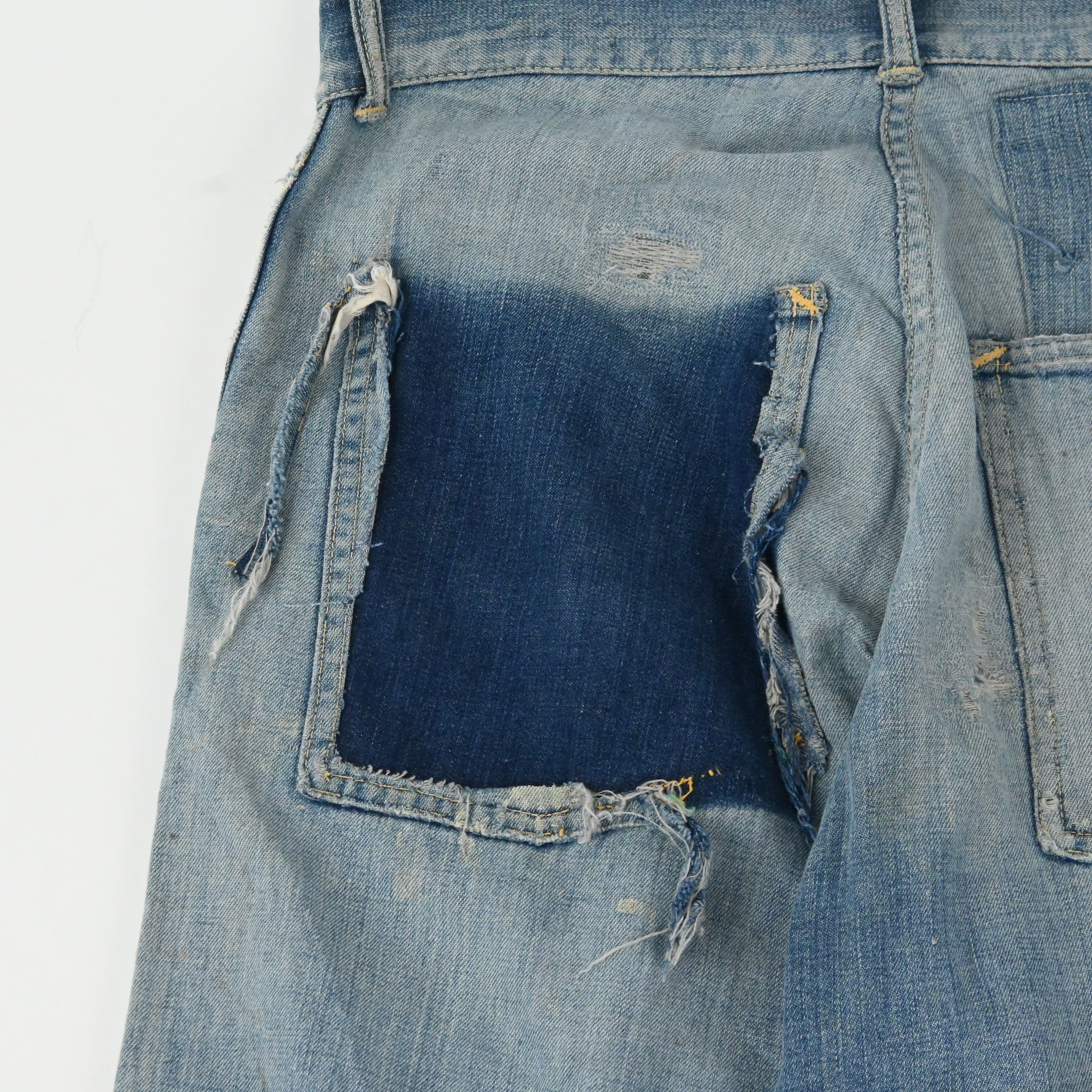 50's CROWN OVERALL CARPENTER PANTS SIZE W32 L31