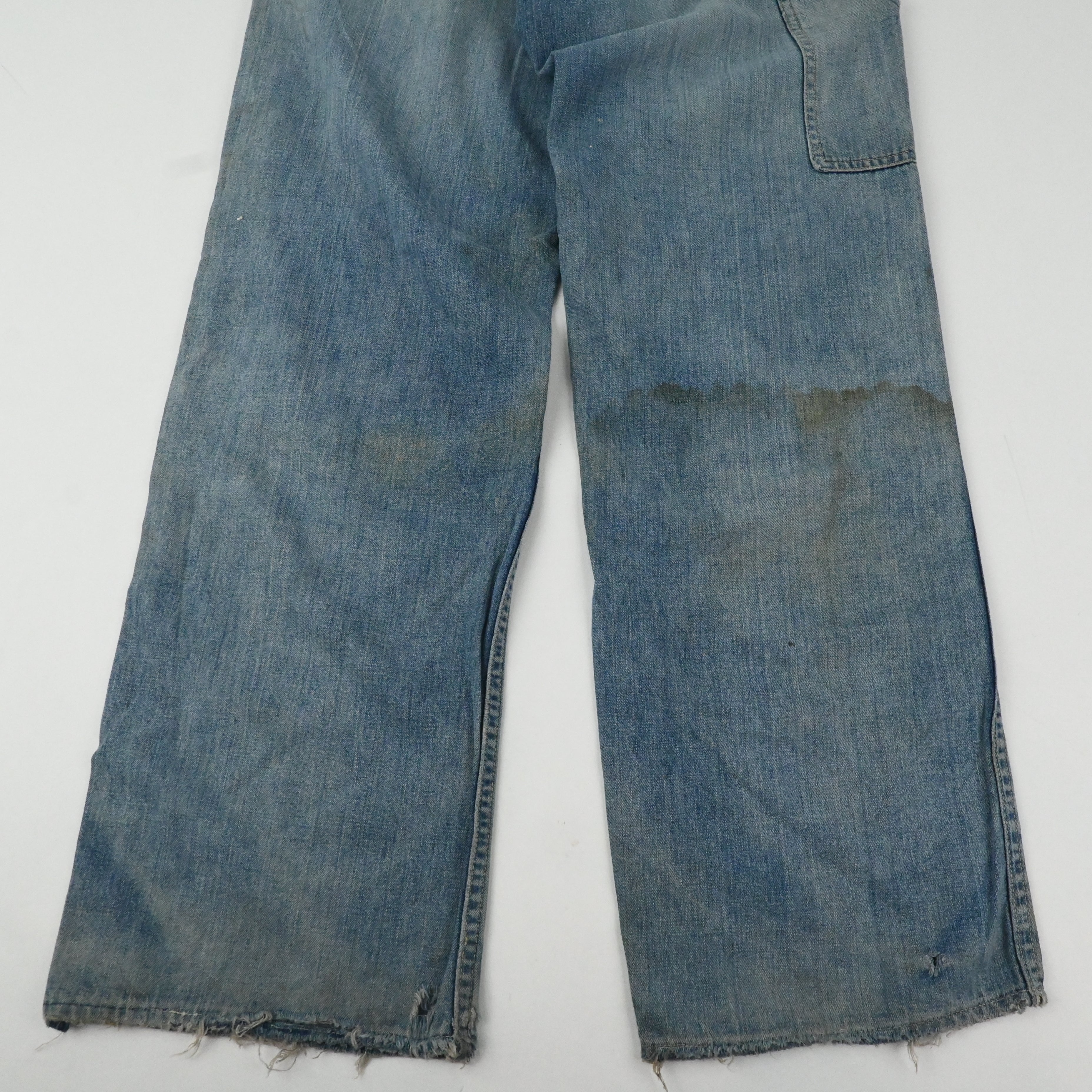 50's CROWN OVERALL CARPENTER PANTS SIZE W32 L31