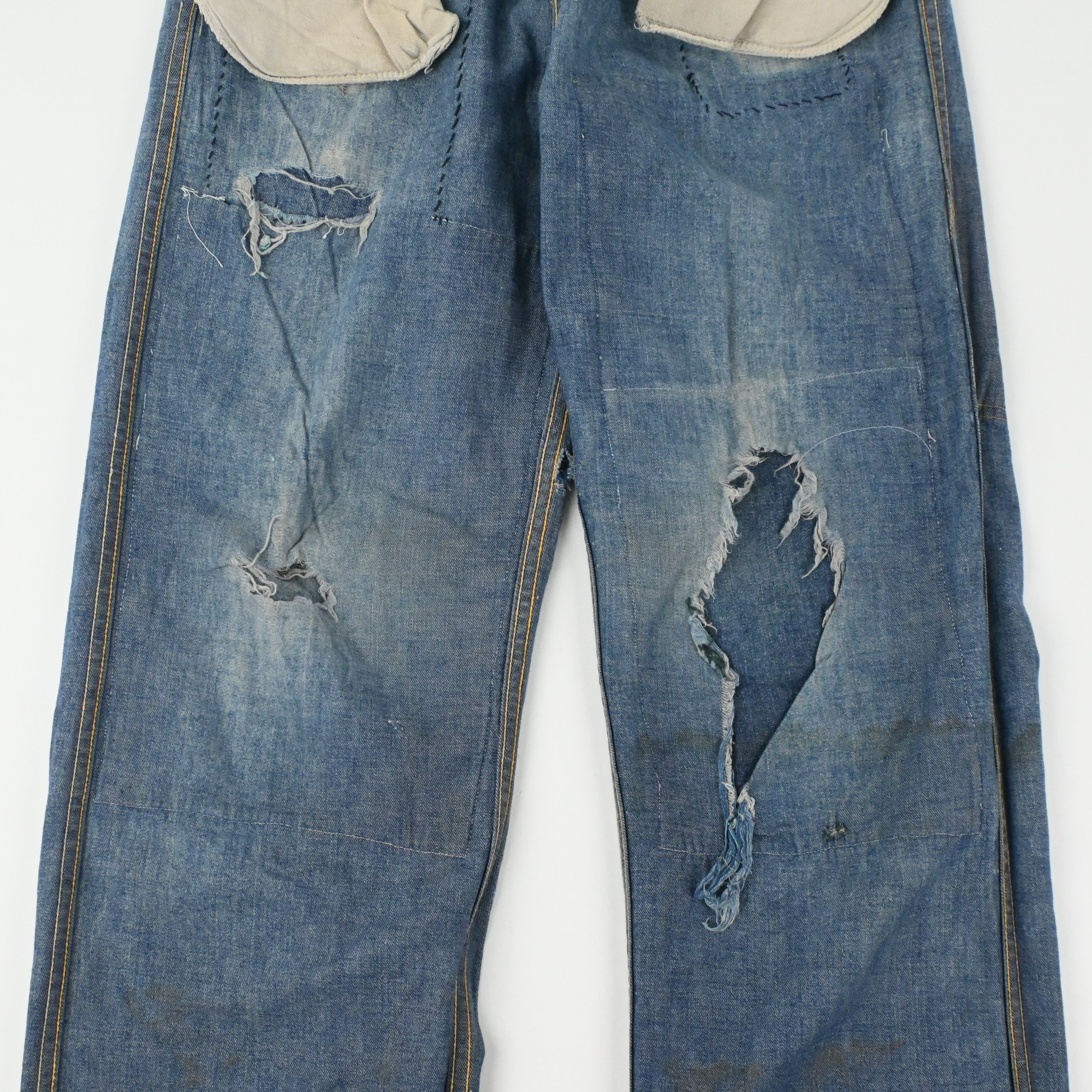 50's CROWN OVERALL CARPENTER PANTS SIZE W32 L31