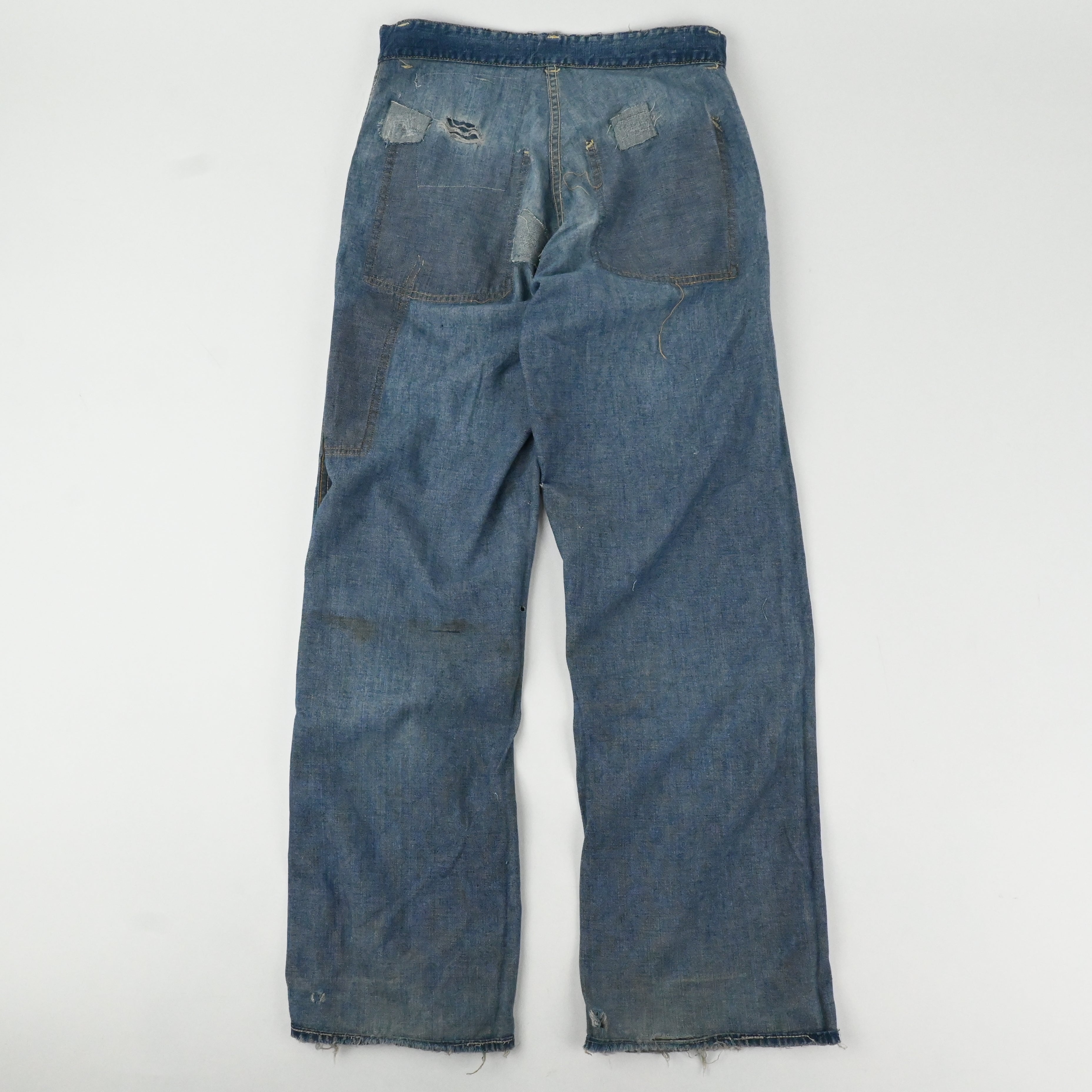 50's CROWN OVERALL CARPENTER PANTS SIZE W32 L31