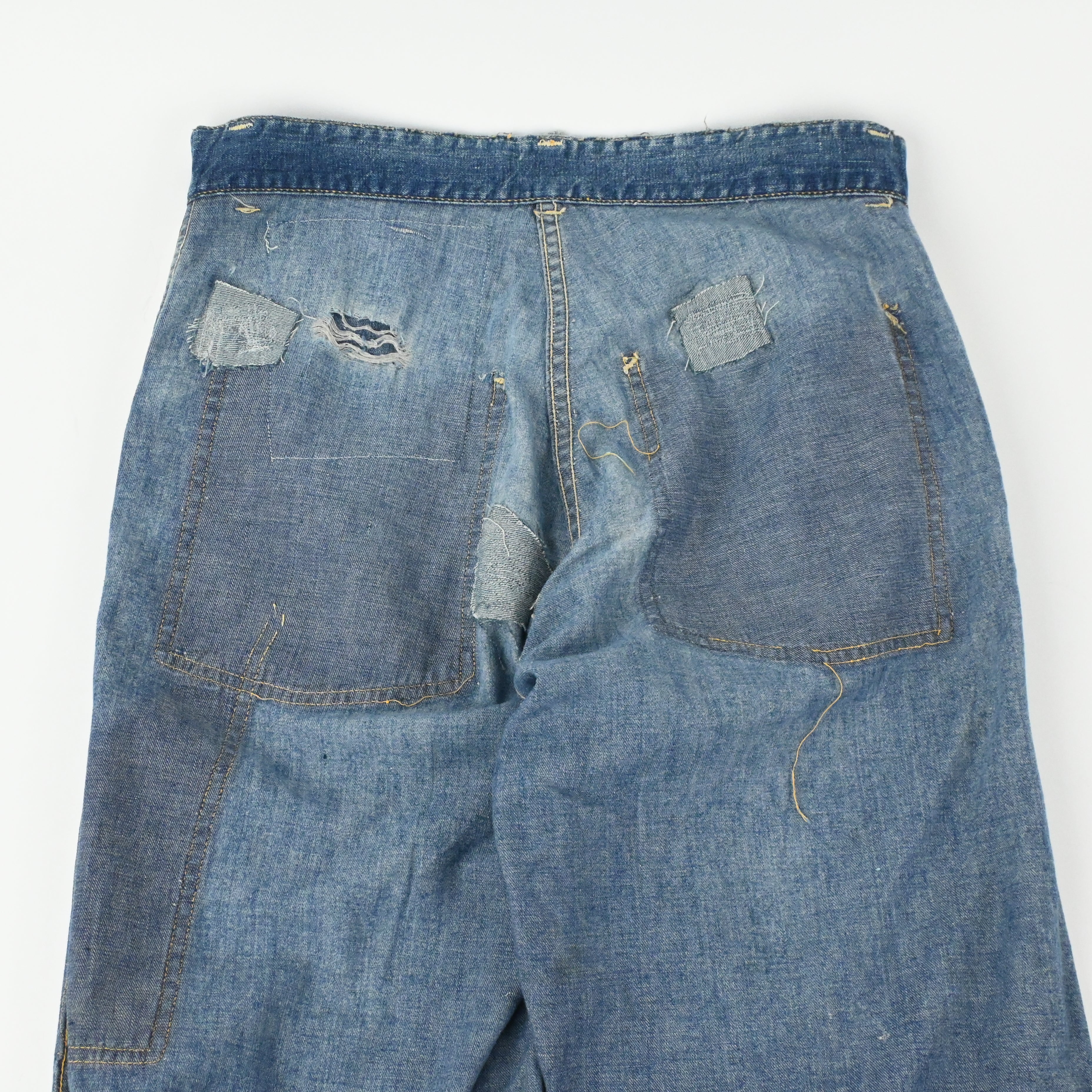 50's CROWN OVERALL CARPENTER PANTS SIZE W32 L31