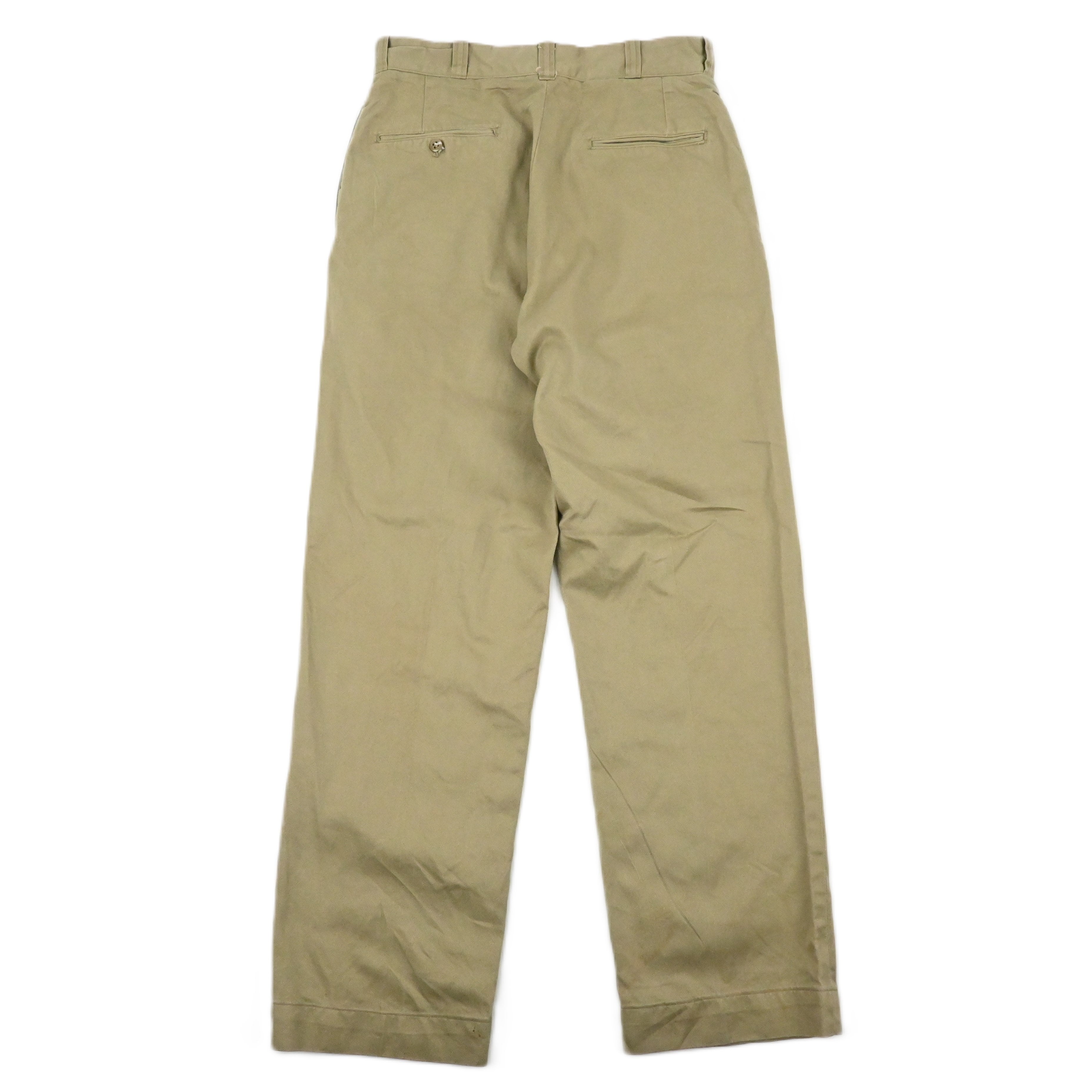 '71 US ARMY CHINO TROUSERS SIZE W30 L30