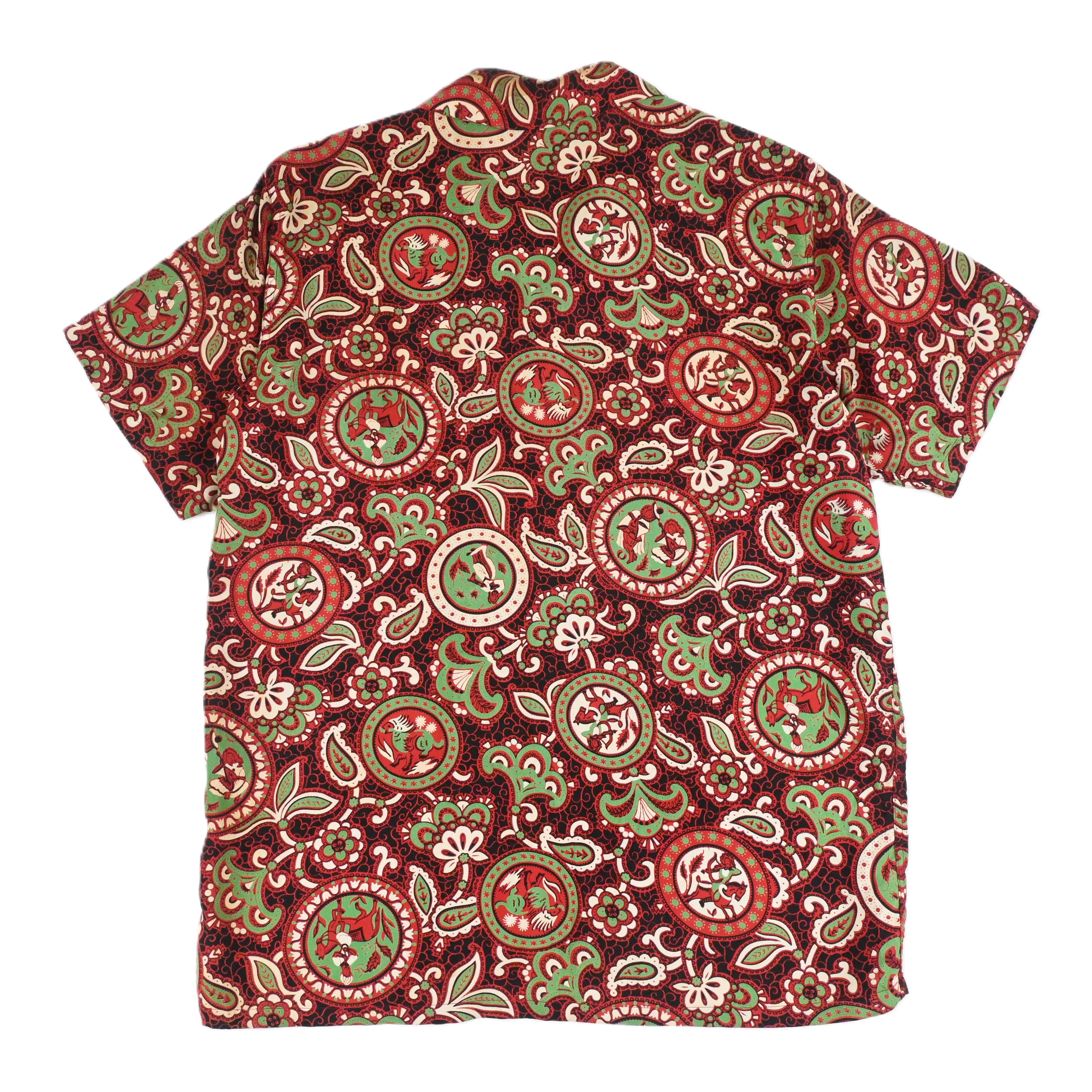40's REM-BRINT LOOP COLLAR SHIRT SIZE S