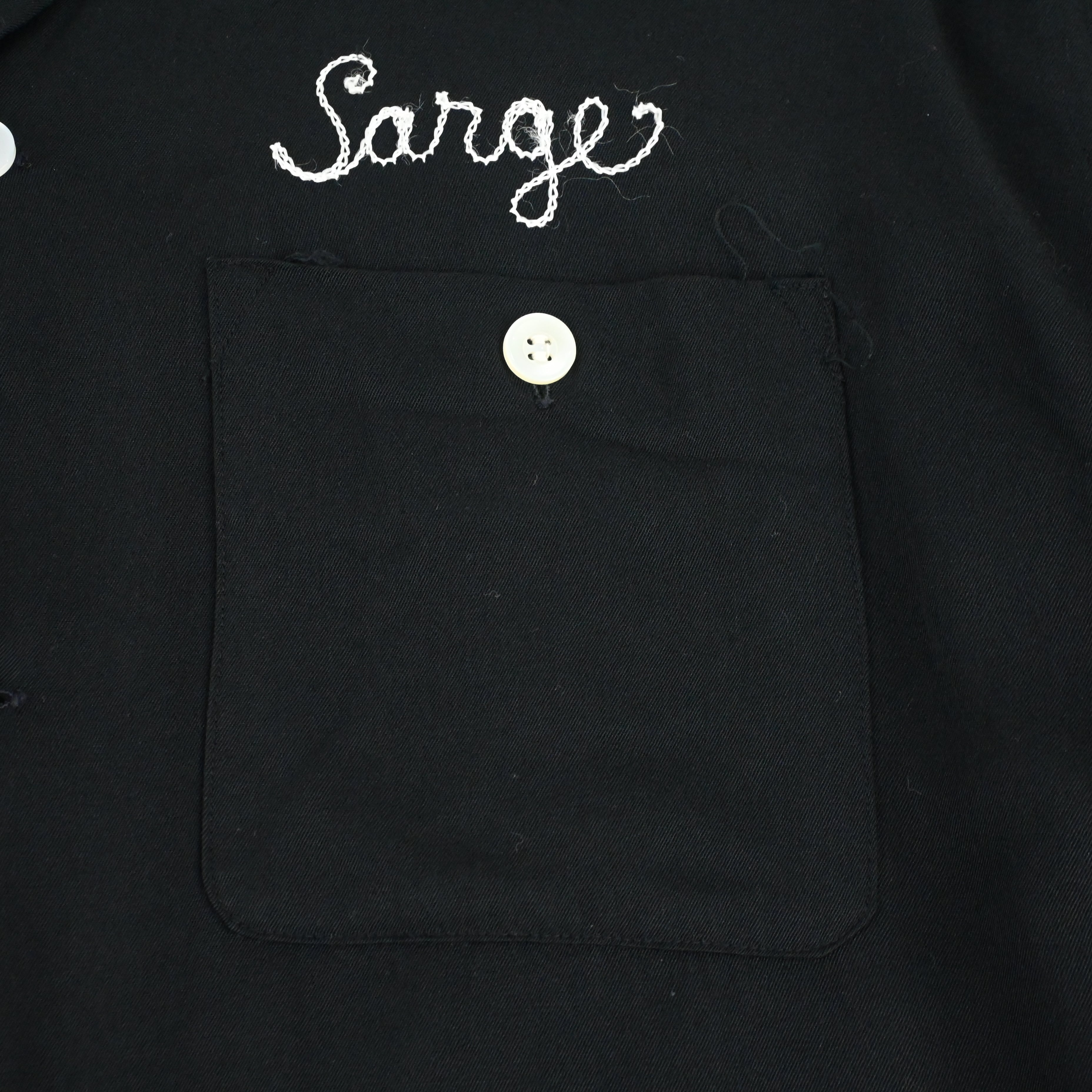 60's Del Roy BOWLING SHIRT "NASA" SIZE L