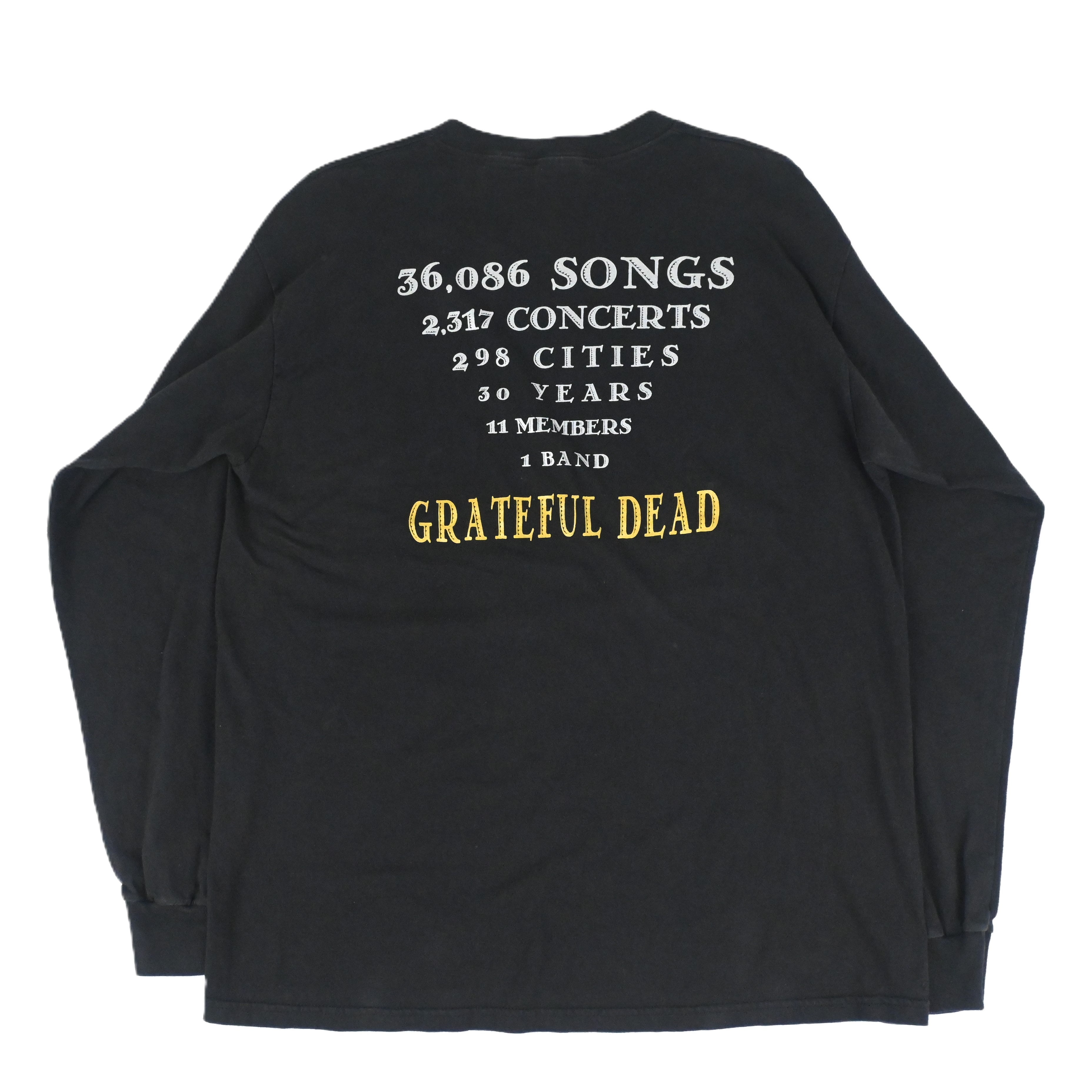96© GRATEFUL DEAD 30TH MEMORIAL L/S SHIRT SIZE XL
