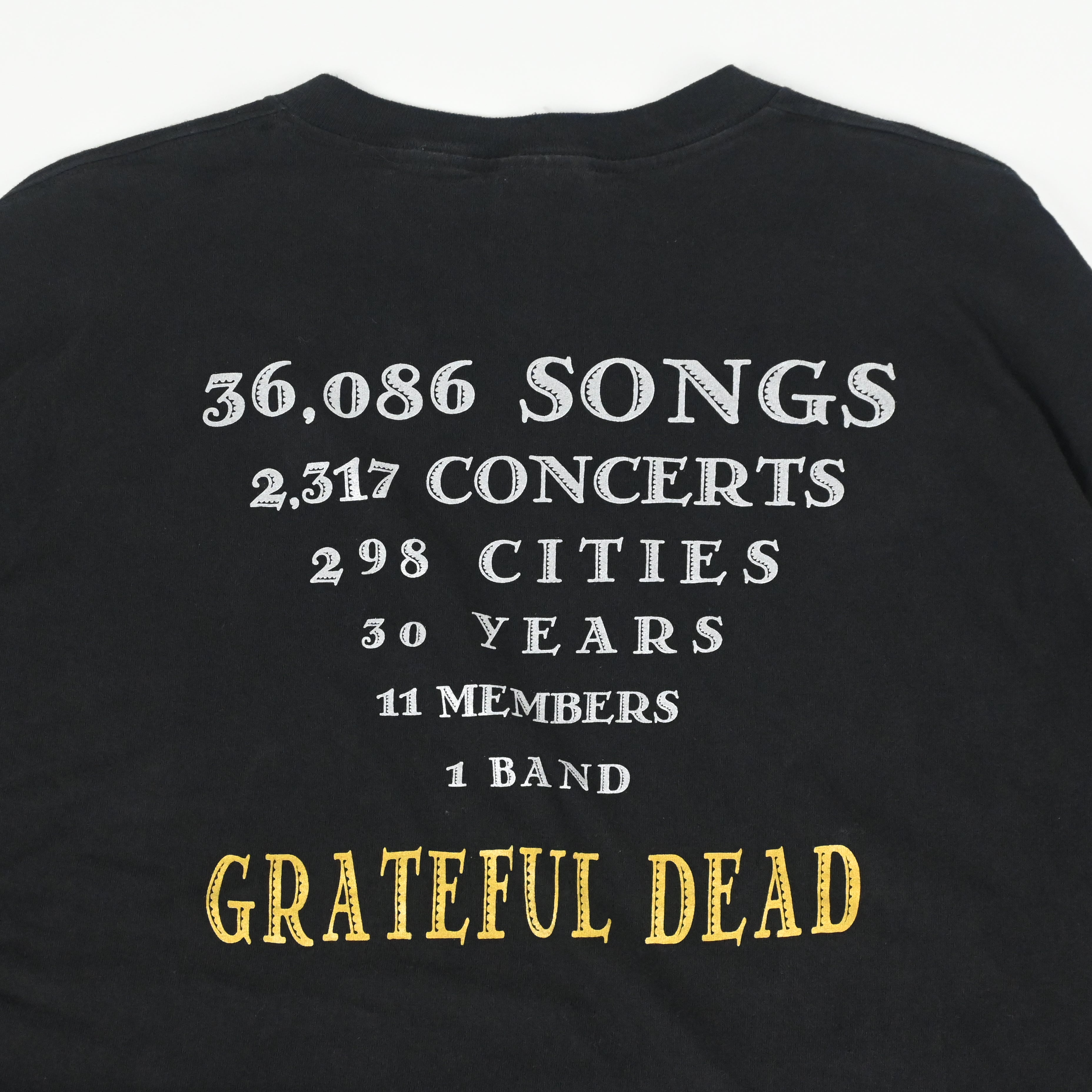 96© GRATEFUL DEAD 30TH MEMORIAL L/S SHIRT SIZE XL