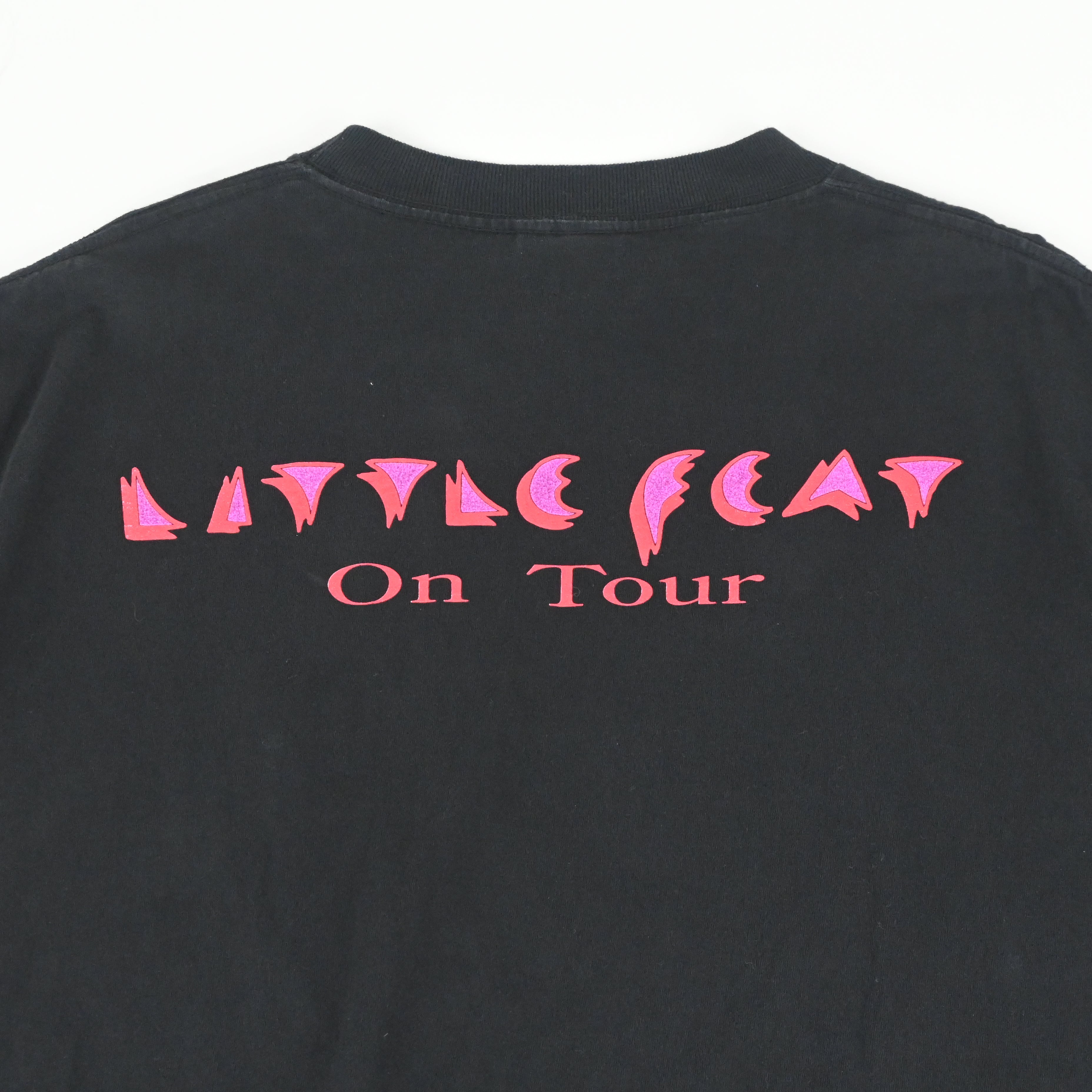 1988© LITTLE FEAT “LET IT ROLL” T-SHIRT SIZE XL