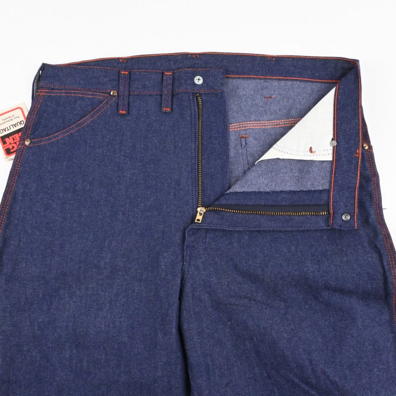 70's BIG BEN DUNGAREE PAINTER PANTS SIZE W36 L30 DEAD STOCK