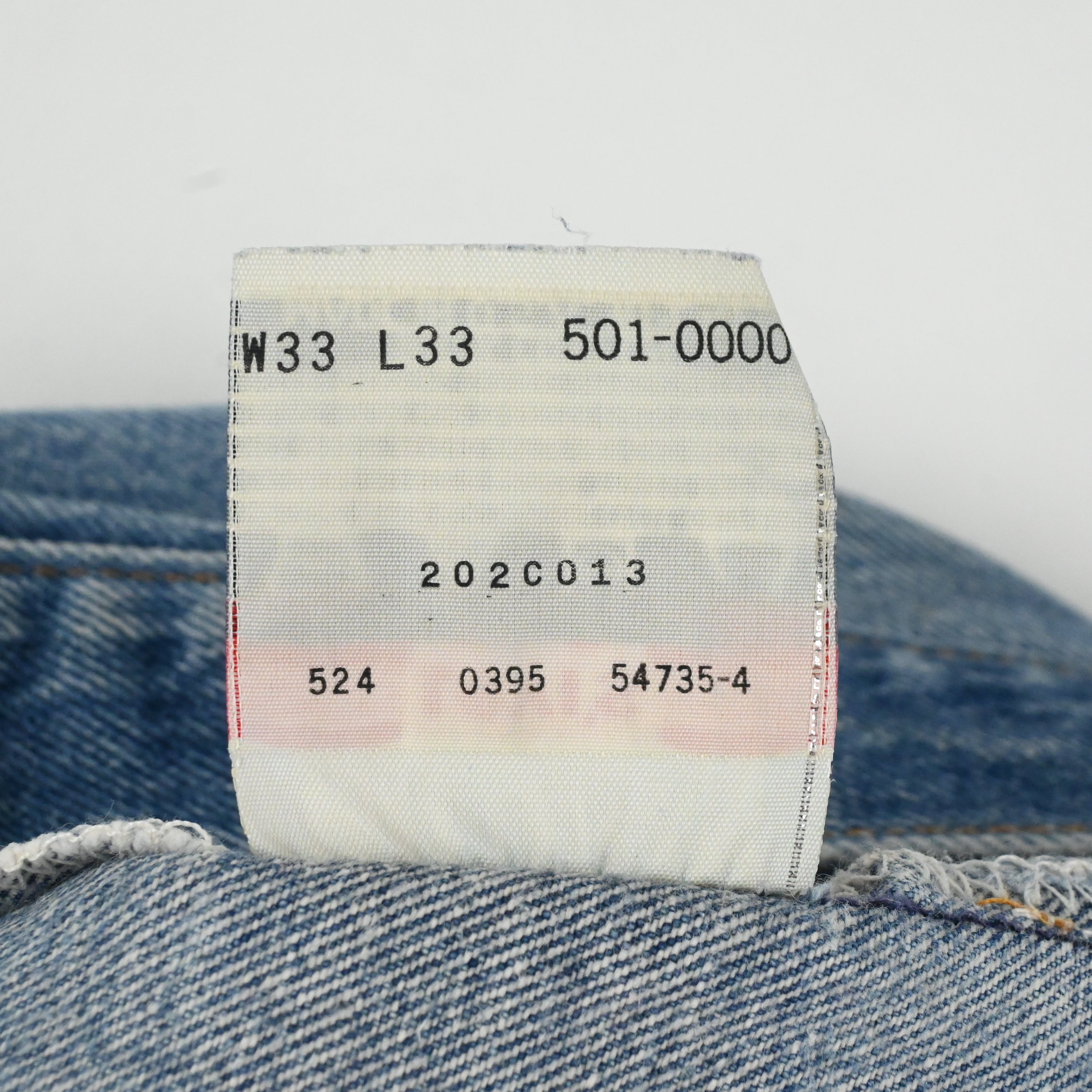 ’95 LEVI'S 501-0000 SIZE W32 L30
