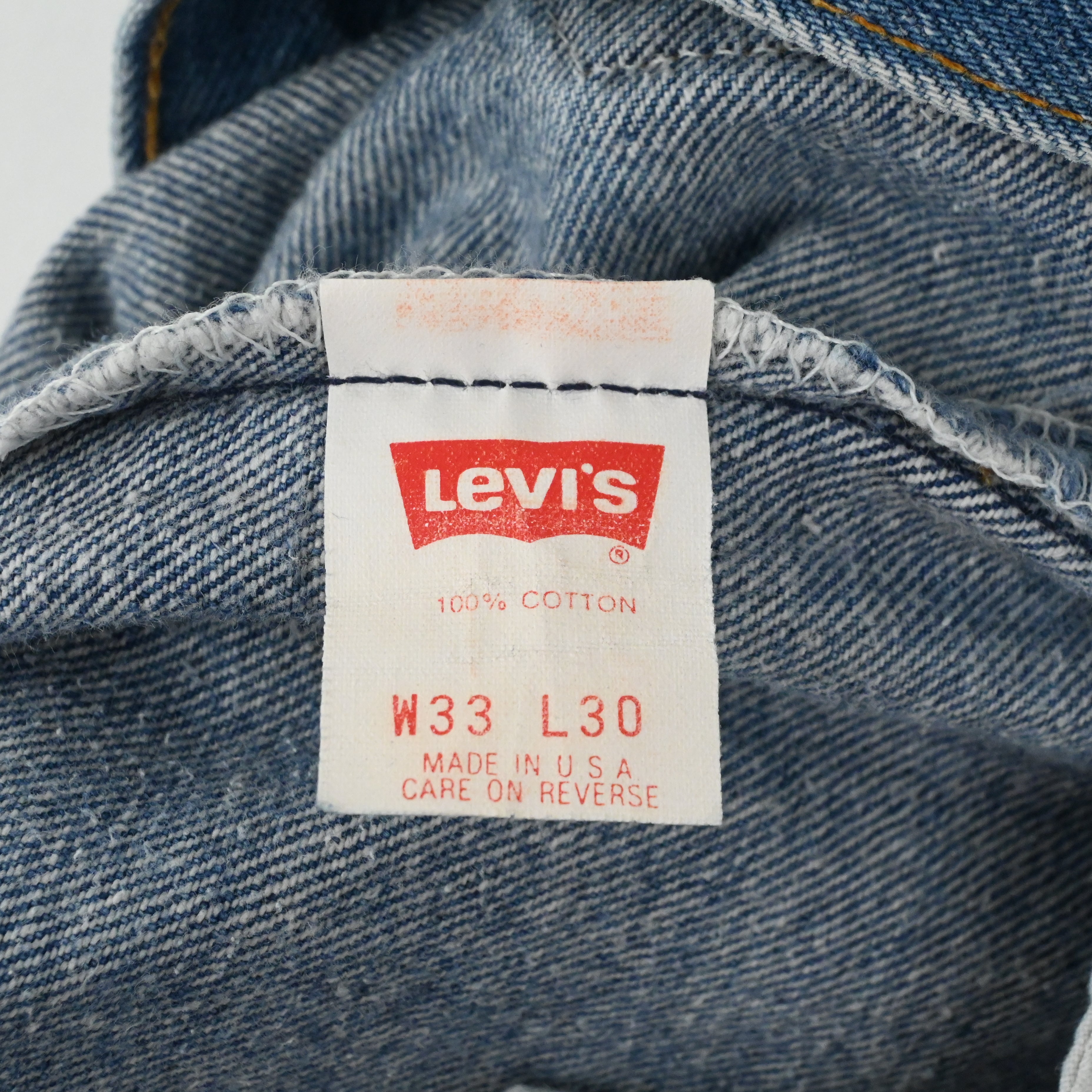 '91 LEVI'S 501-0000 SIZE W31 L28